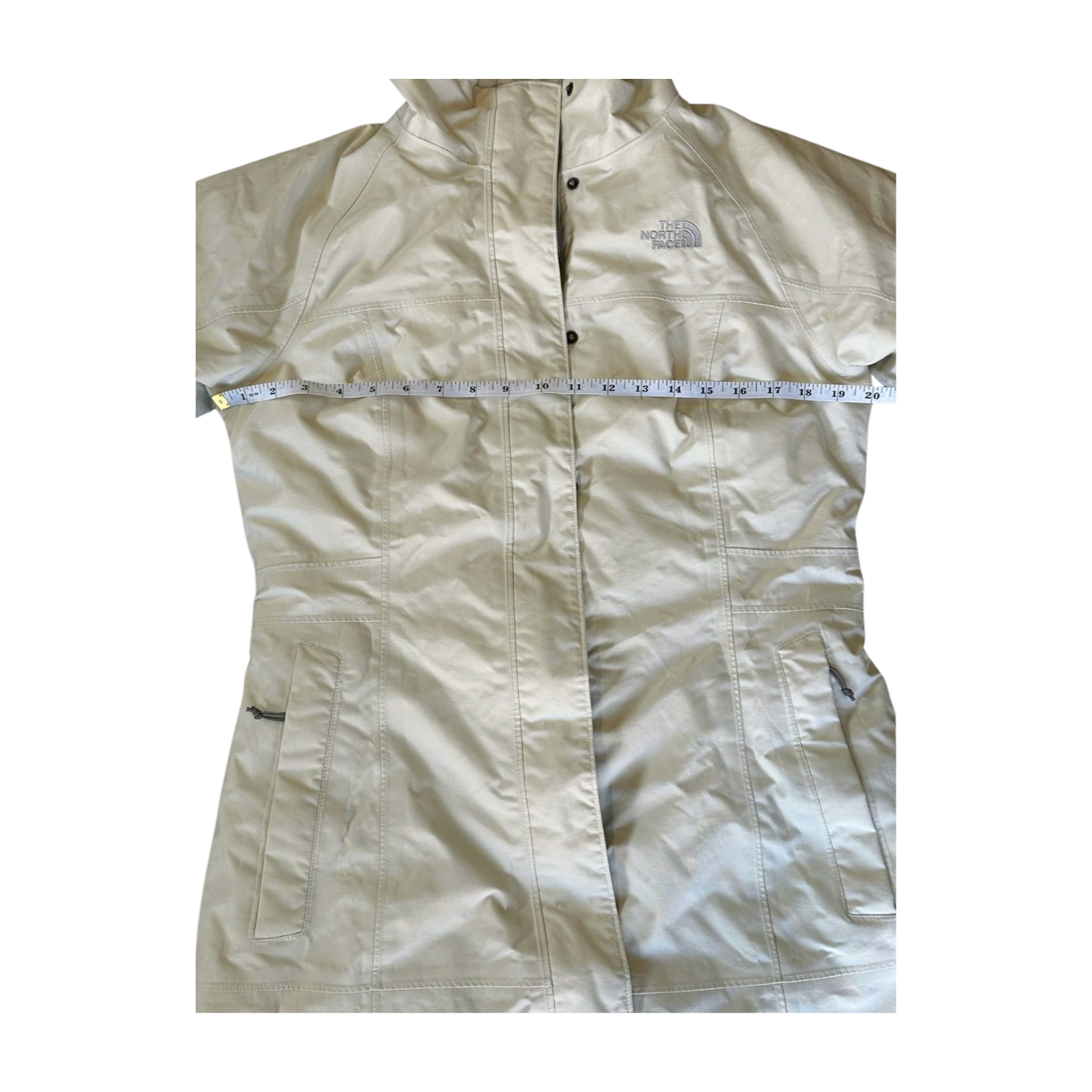 The North Face Long White Coat -  Women's size Medium