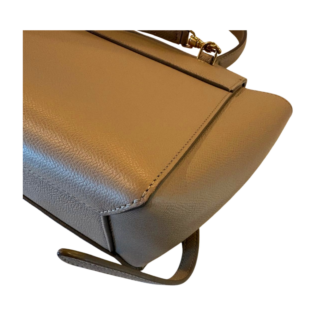 Celine Nano Belt Bag in Light Taupe