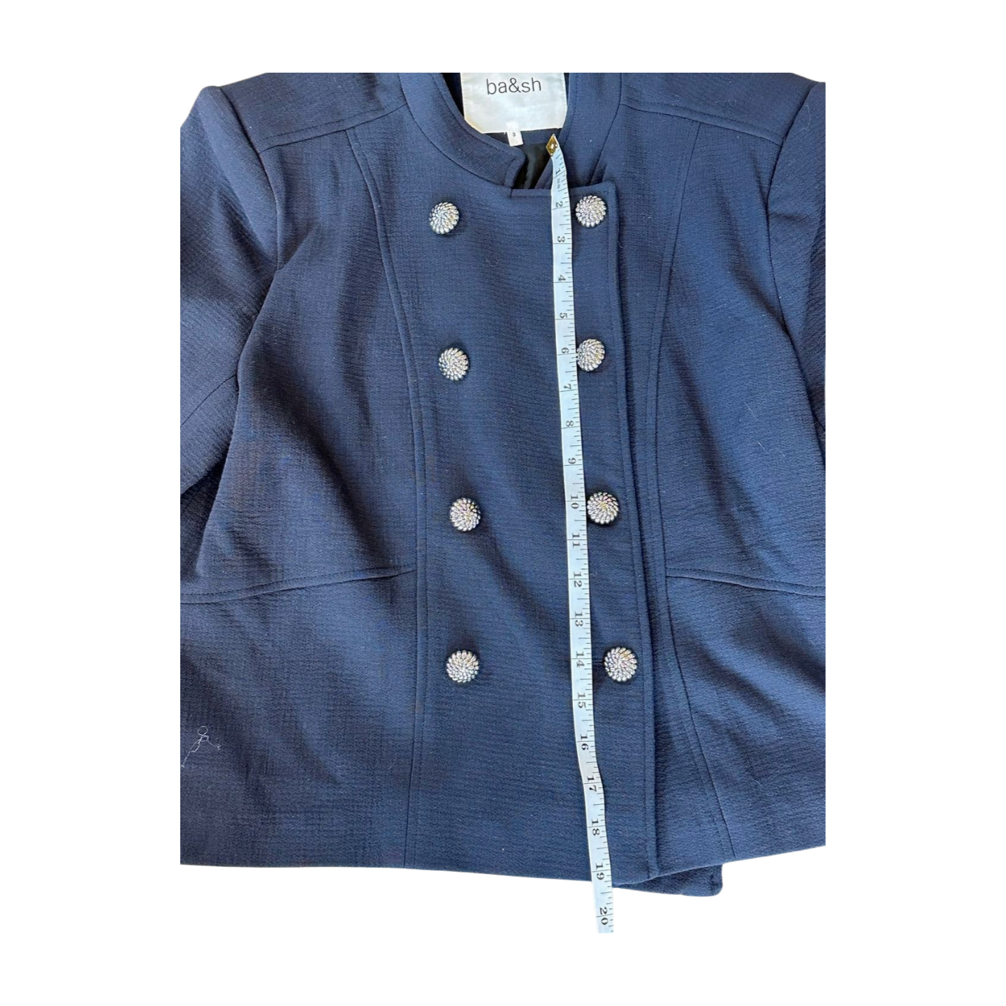 Bash Misly Jacket Navy Blue - Size 10 - New With Tags