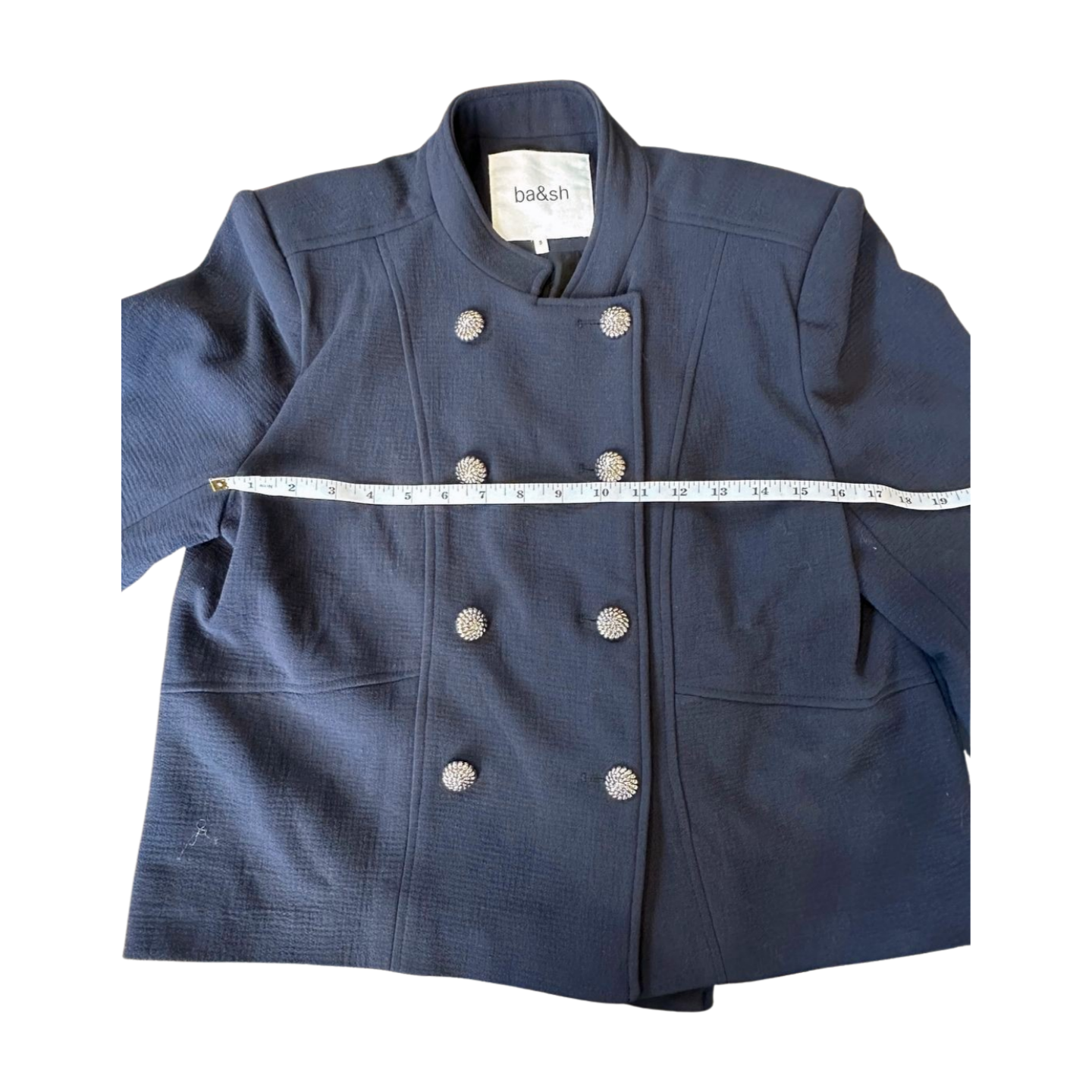 Bash Misly Jacket Navy Blue - Size 10 - New With Tags