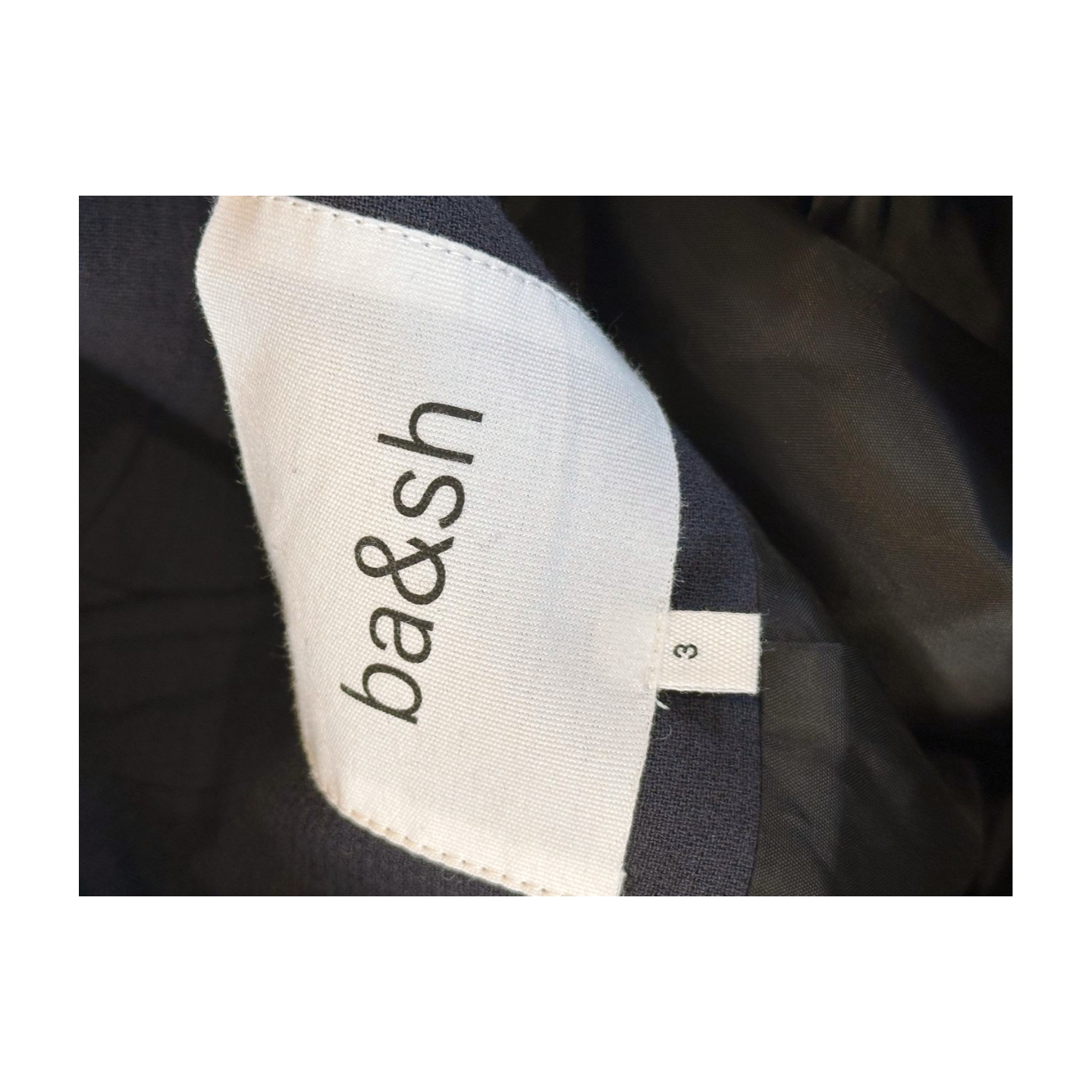 Bash Misly Jacket Navy Blue - Size 10 - New With Tags
