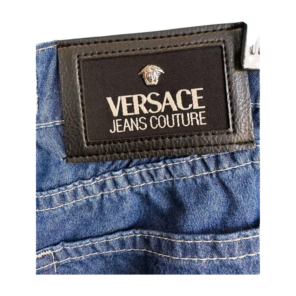 Versace Jeans Couture Blue Denim Jeans - Womens 27