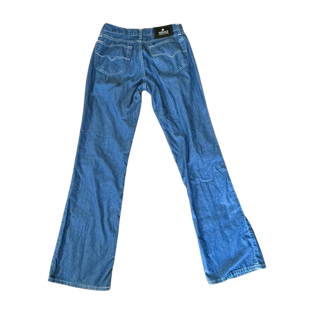 Versace Jeans Couture Blue Denim Jeans - Womens 27