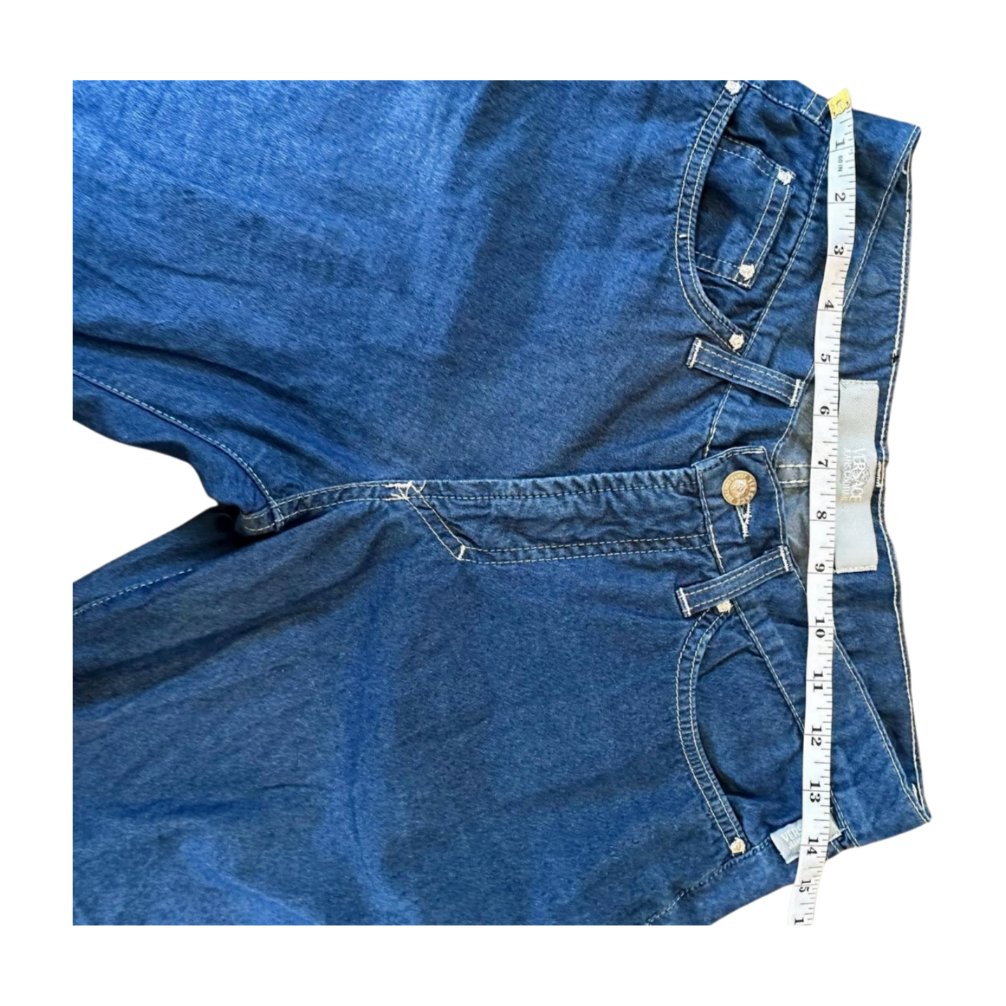 Versace Jeans Couture Blue Denim Jeans - Womens 27