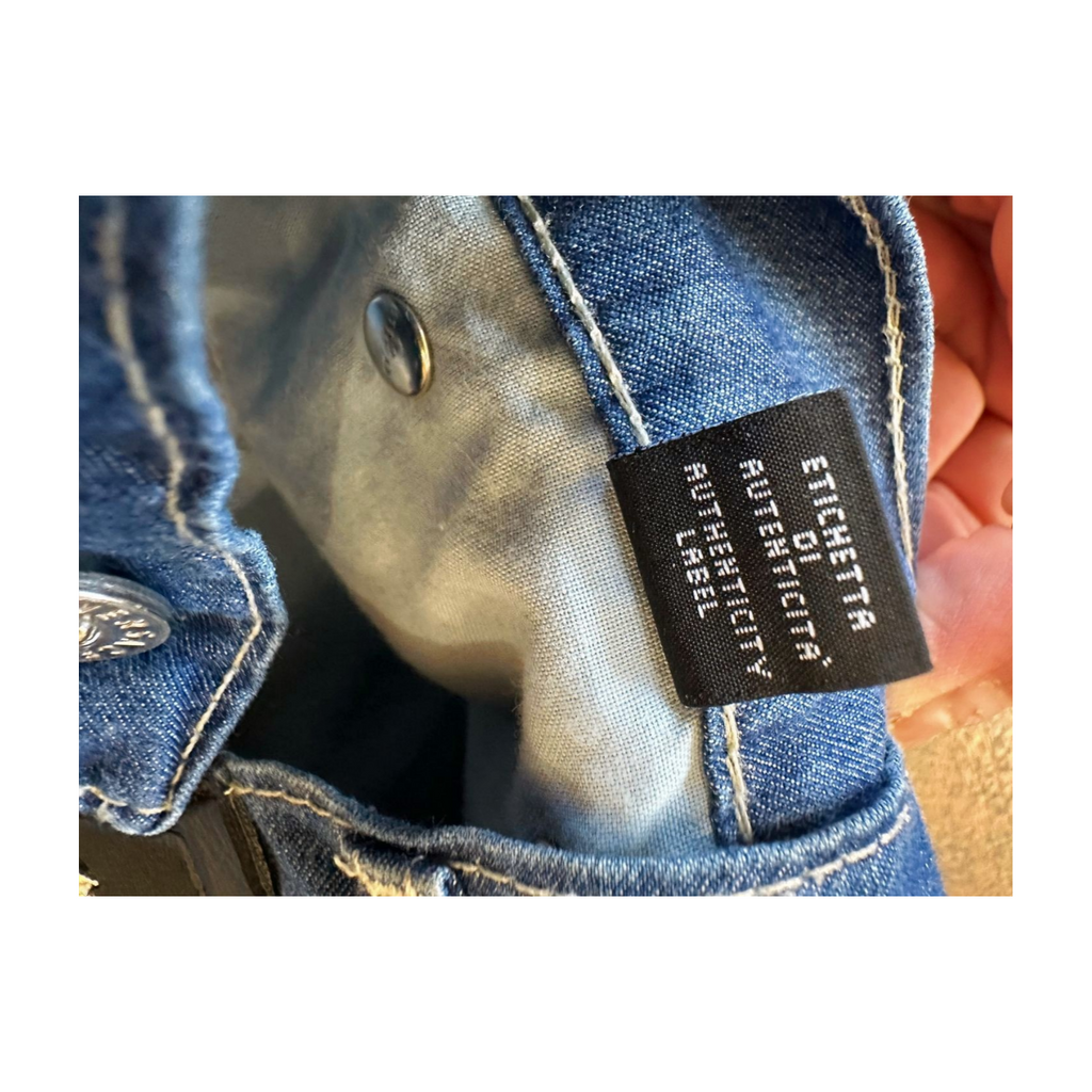 Versace Jeans Couture Blue Denim Jeans - Womens 27