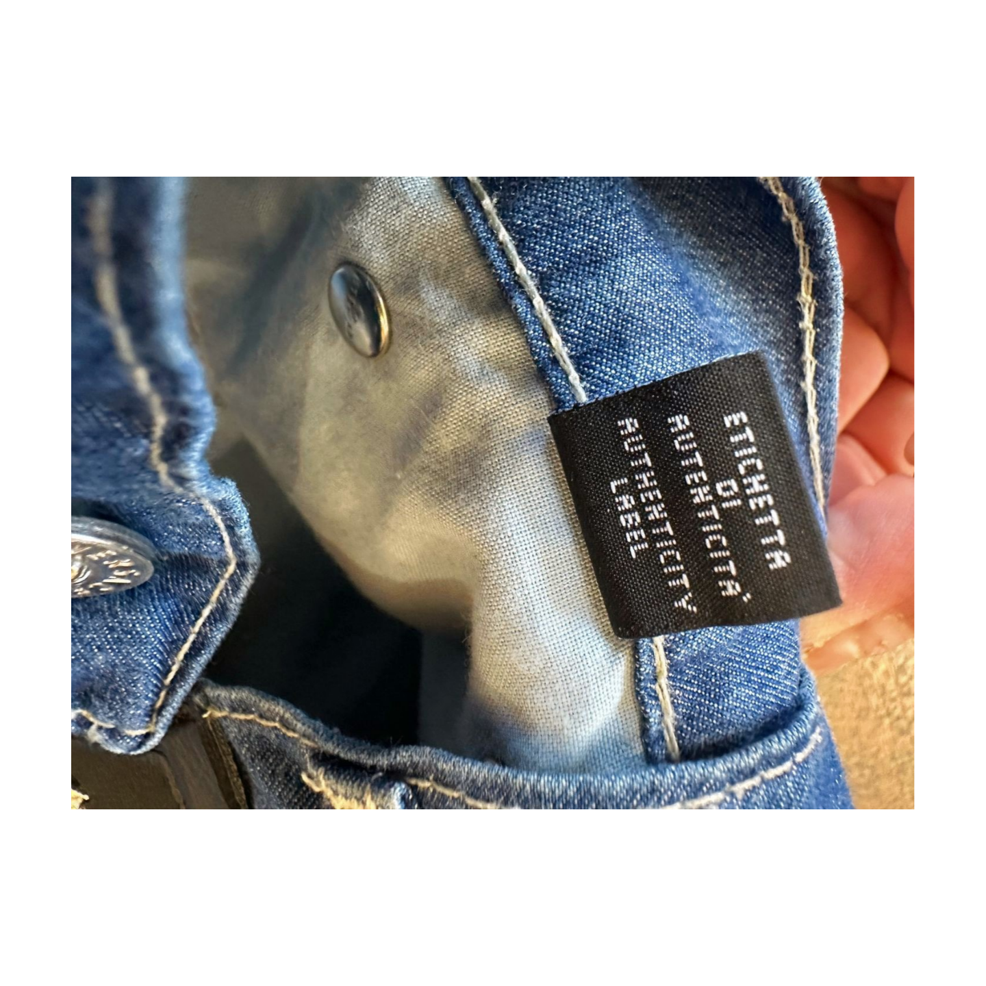 Versace Jeans Couture Blue Denim Jeans - Womens 27