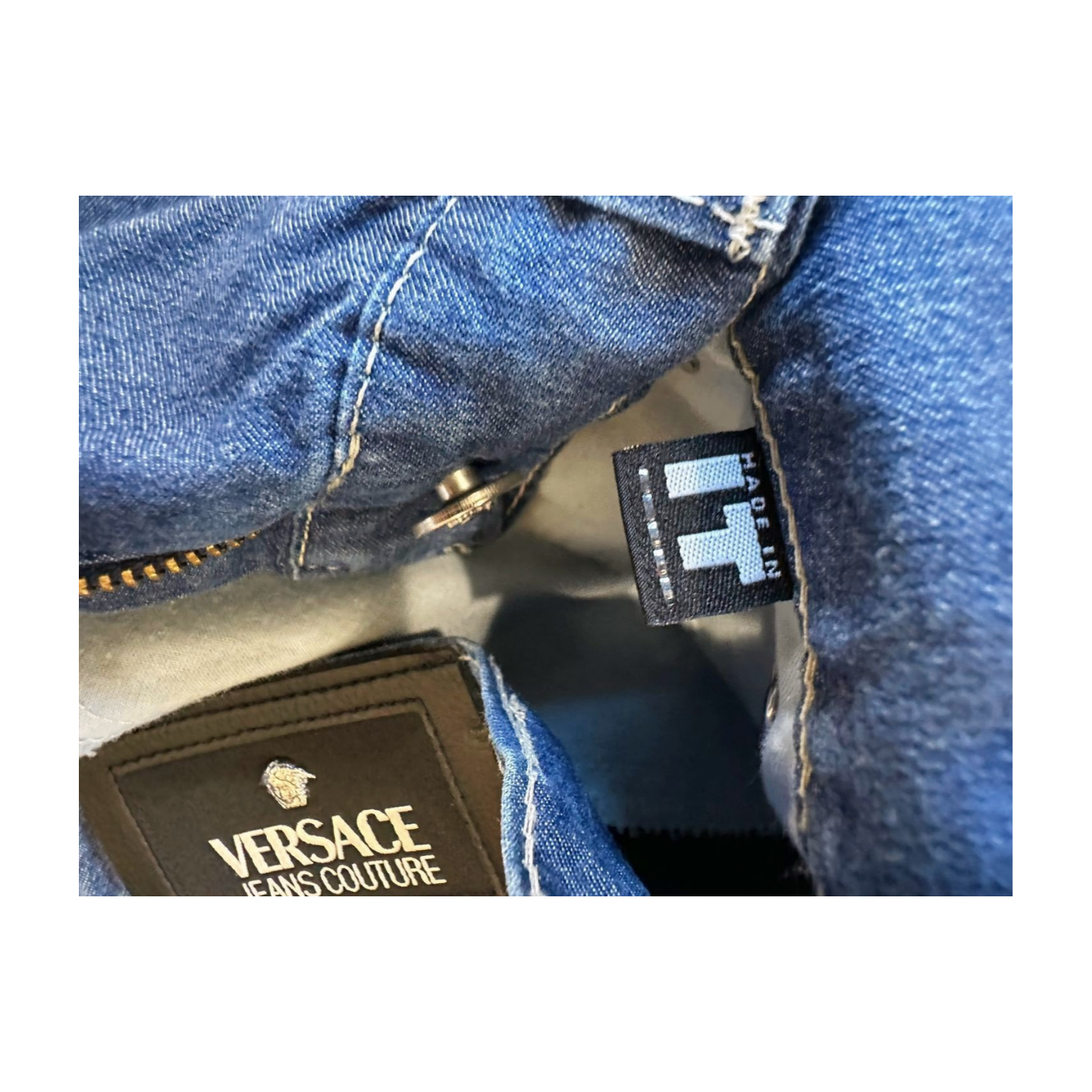 Versace Jeans Couture Blue Denim Jeans - Womens 27