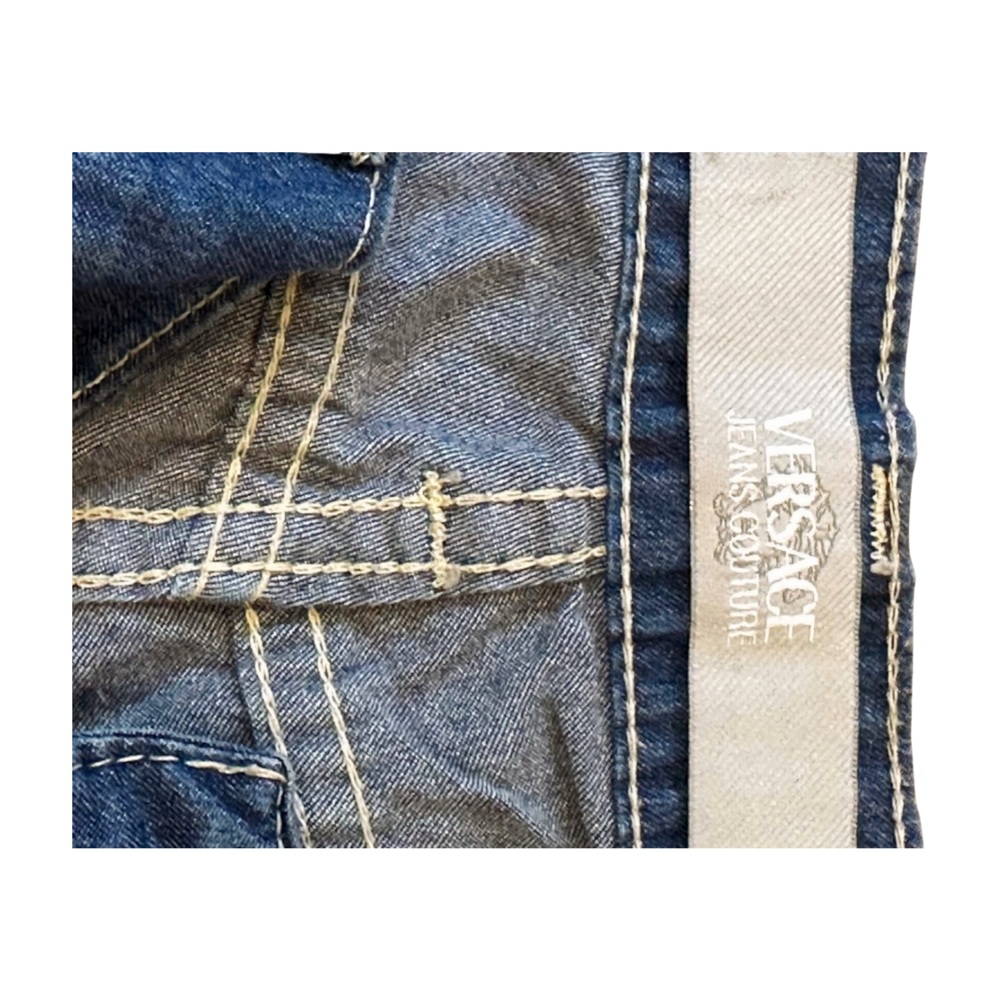 Versace Jeans Couture Blue Denim Jeans - Womens 27