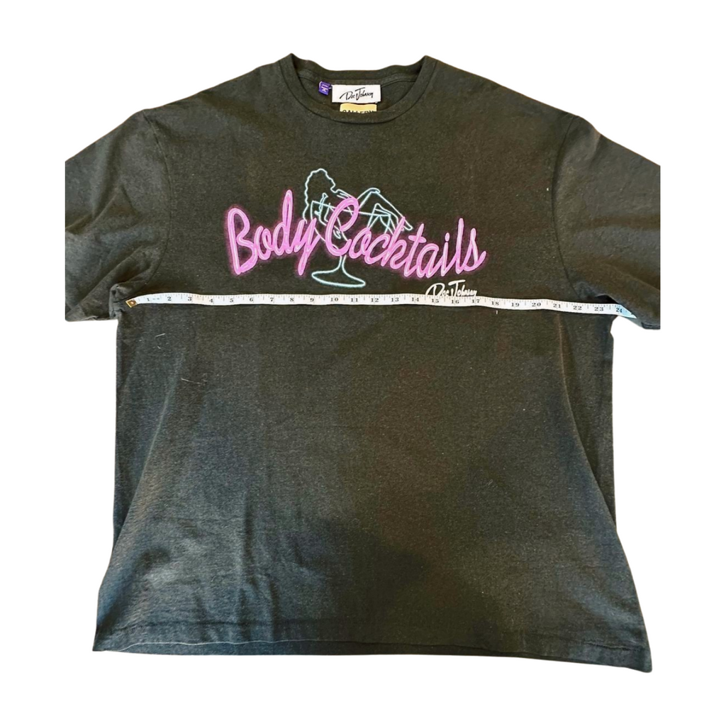 Rare Gallery Dept Rework! Doc Johnson Black T-Shirt - Size Mens XL - NWT