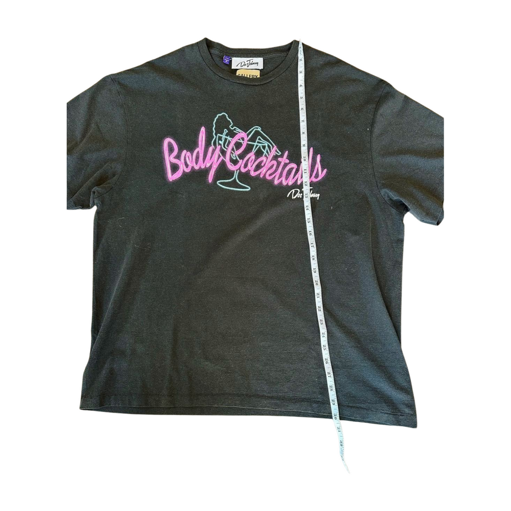 Rare Gallery Dept Rework! Doc Johnson Black T-Shirt - Size Mens XL - NWT