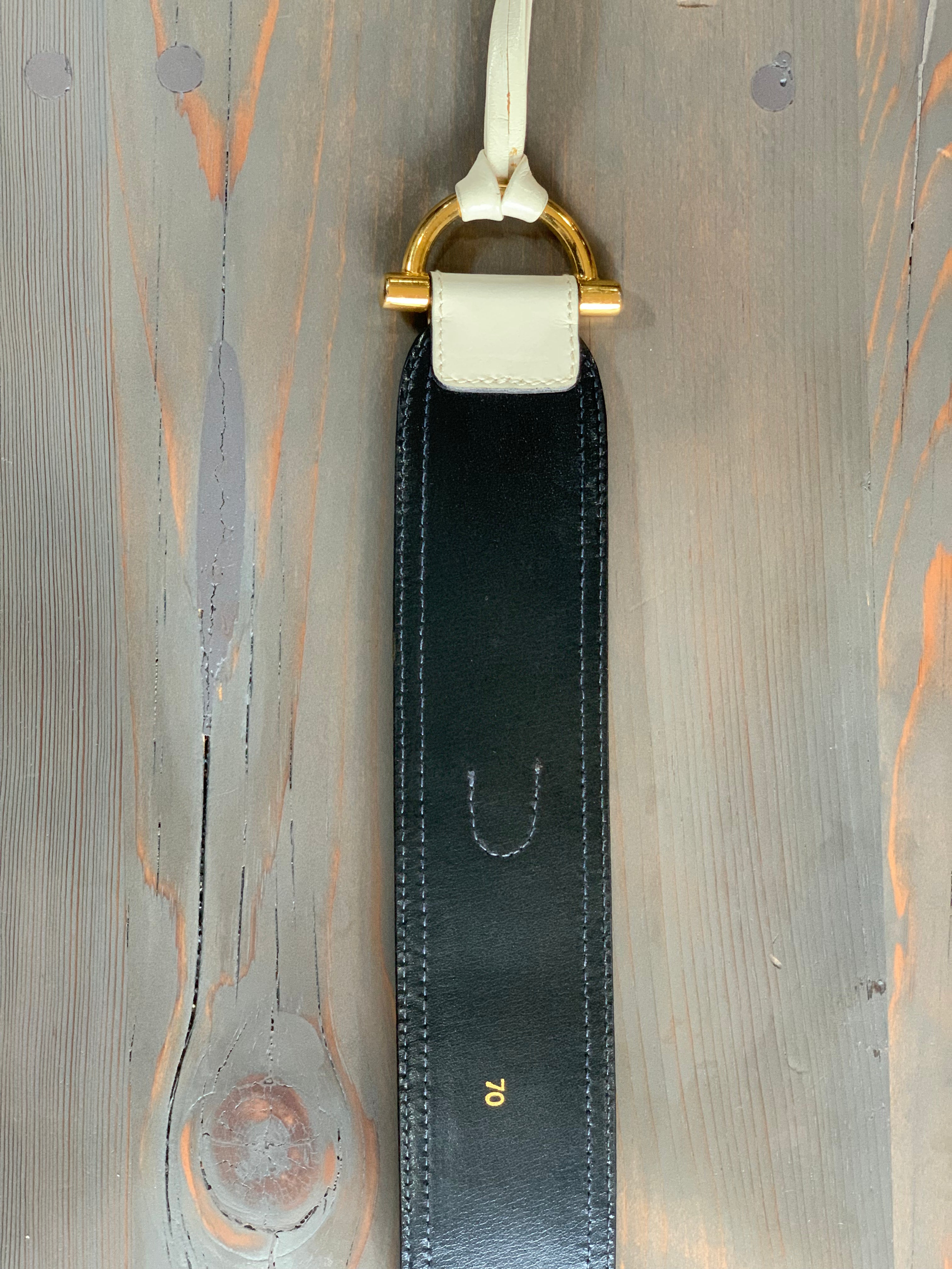 Gucci Micro GG Canvas Monogram Tie Belt - Size 70 Small