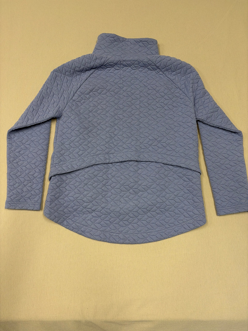 NIC+ZOE Women's All Year Prism Quilted Jacket in the Cool Blue colorway Size M