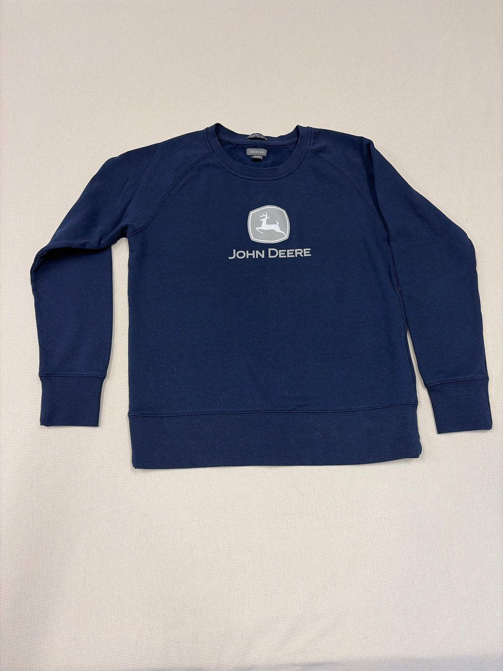 Trimark John Deere "Kruger" Fleece Crewneck Sweatshirt Women's Medium