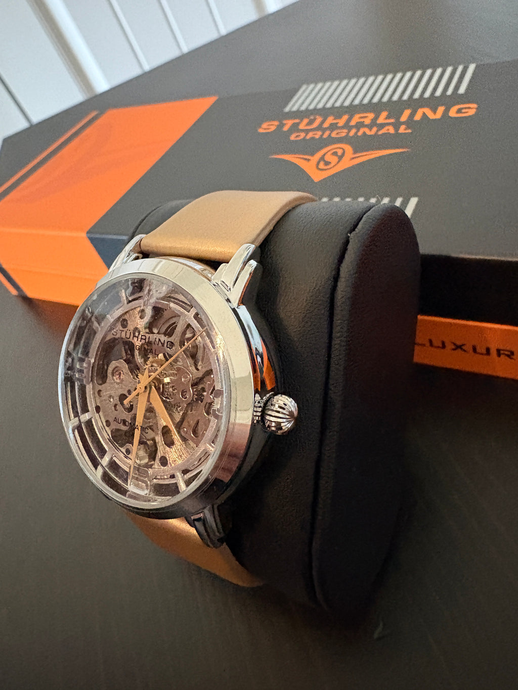 Stührling Winchester 3982 Automatic 40mm Skeleton