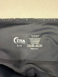 Zyia Active Black Reflective Light-n-Tight Hi-Rise Leggings Size 8-10
