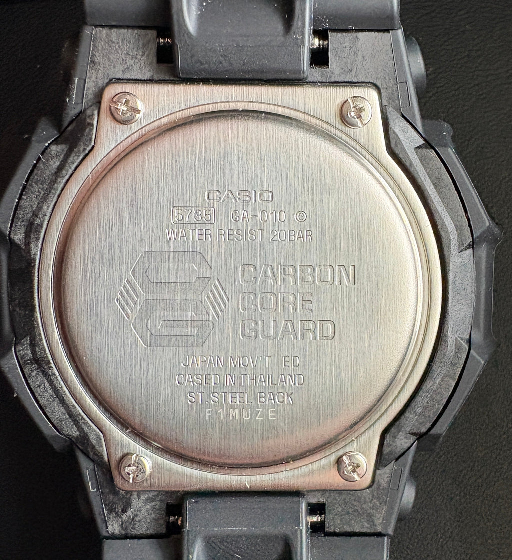 Casio G-Shock Men's Watch in Black Resin, 52MM