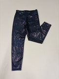 Zyia Active "Blue Twilight" Luxe High-Rise 7/8 Leggings Size 6-8