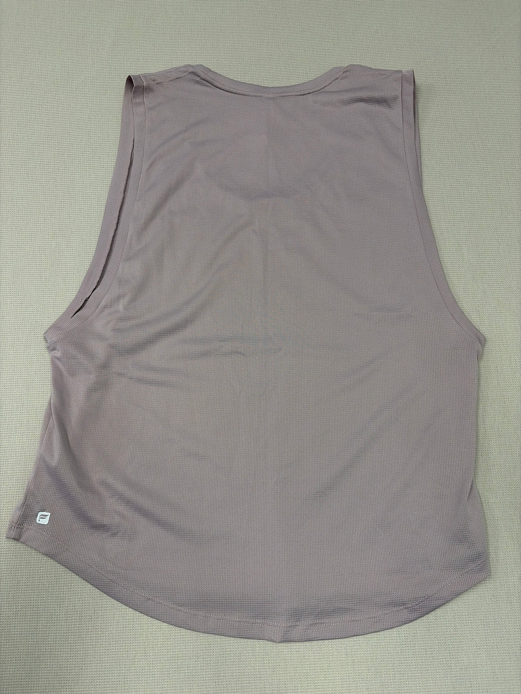 Fabletics "GIRL ALMIGHTY" Graphic Mesh Training Tank Top Size M