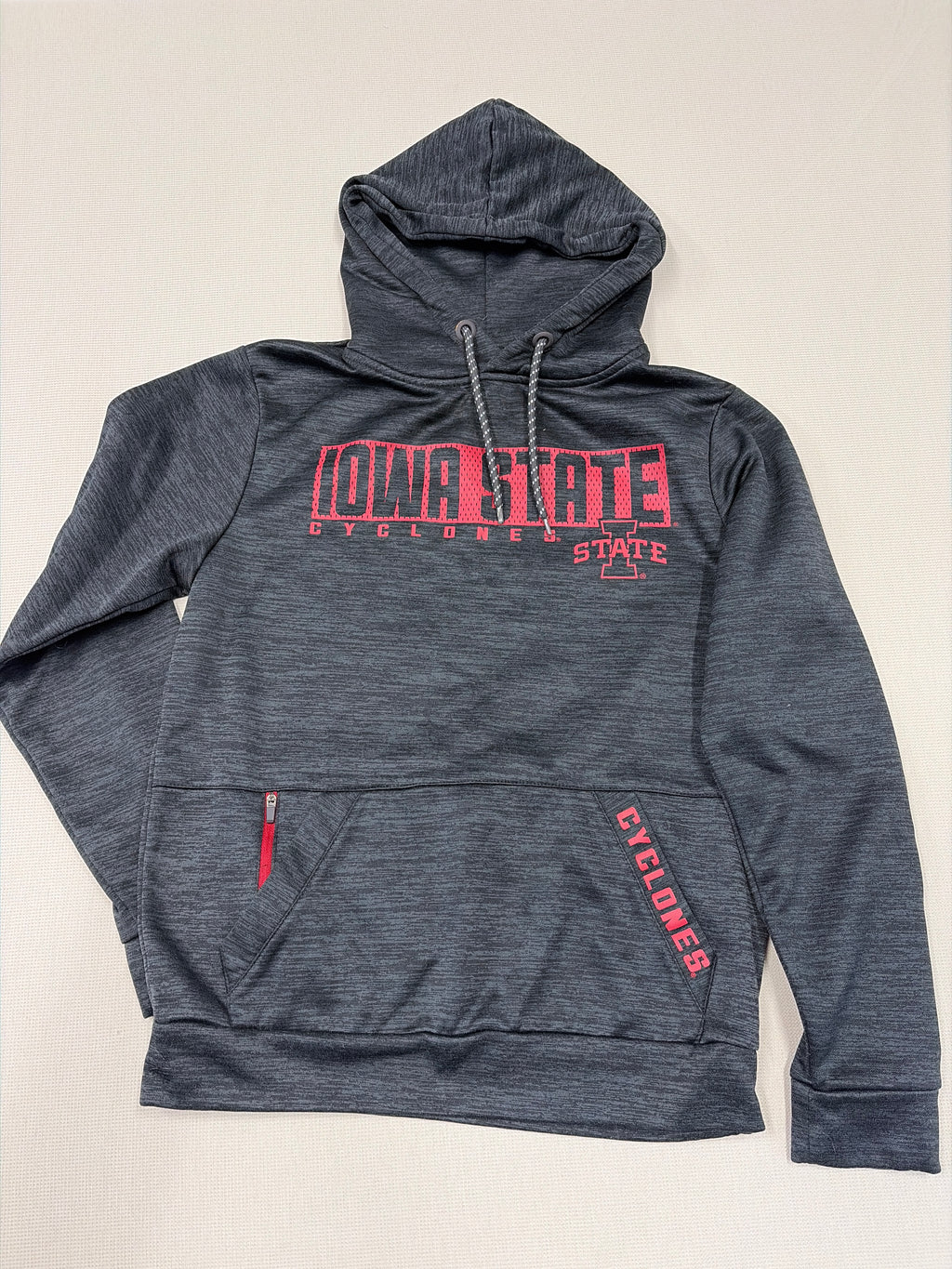 Colosseum NCAA Iowa State Cyclones Performance Pullover Hoodie Size S