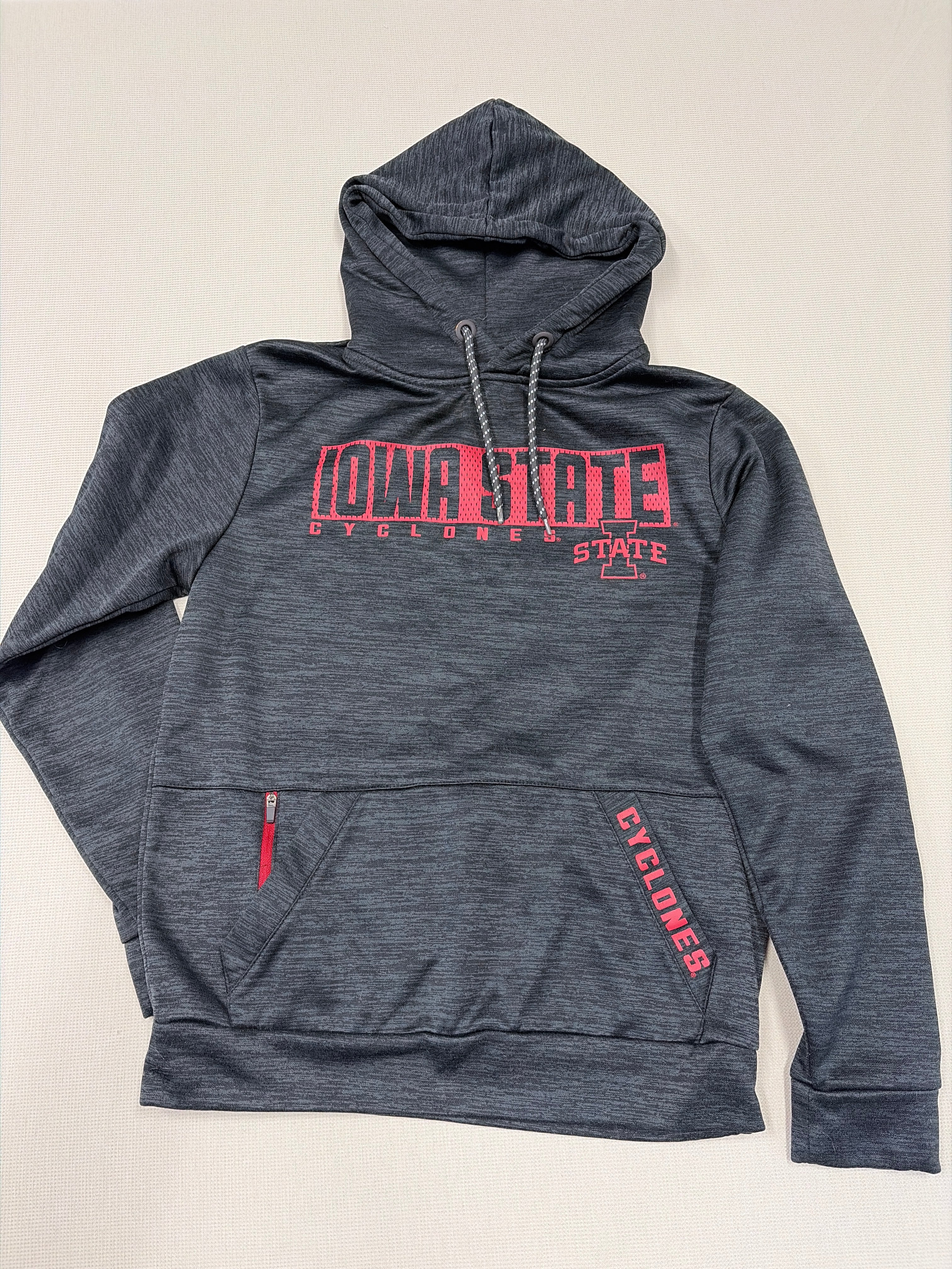 Colosseum NCAA Iowa State Cyclones Performance Pullover Hoodie Size S