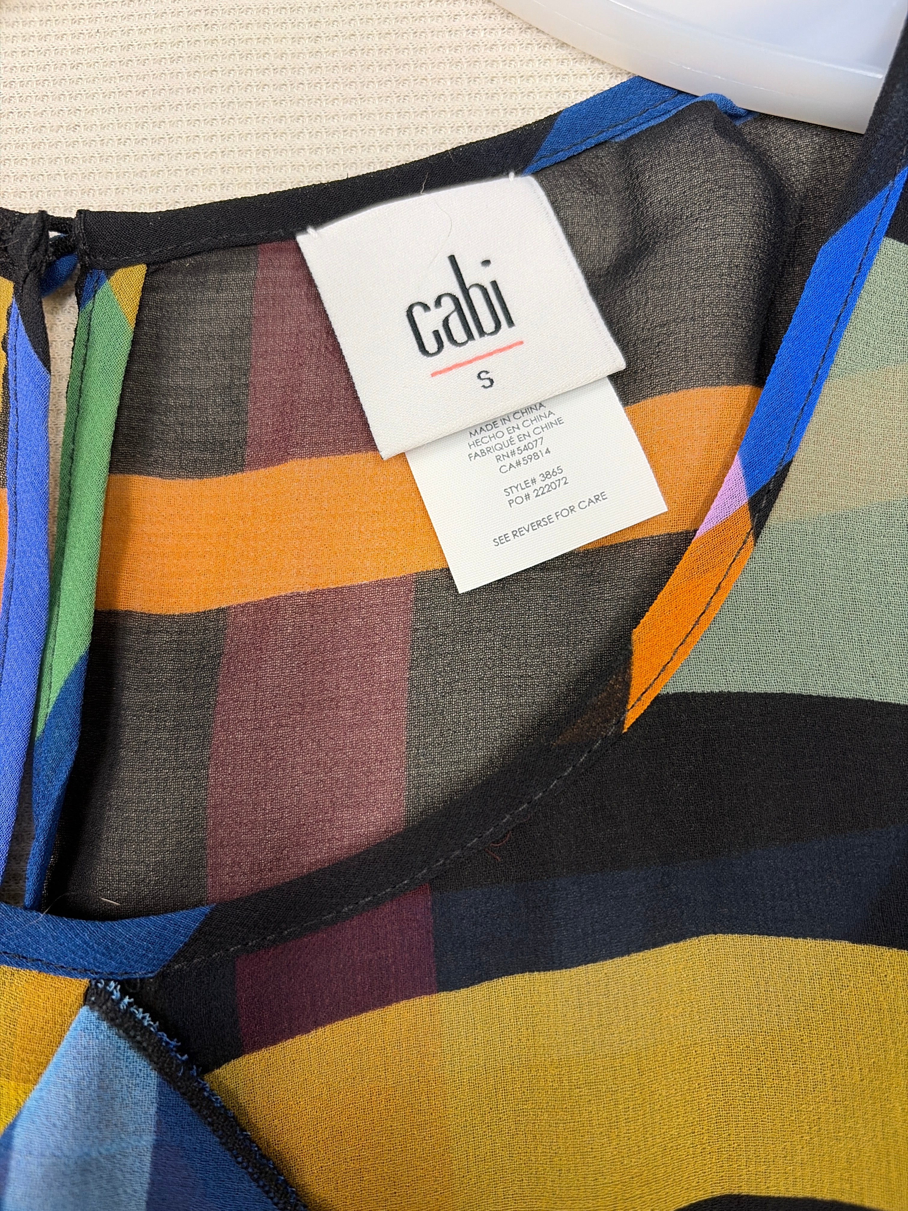 Cabi Going Out Top - Style 3865 - Size S - New