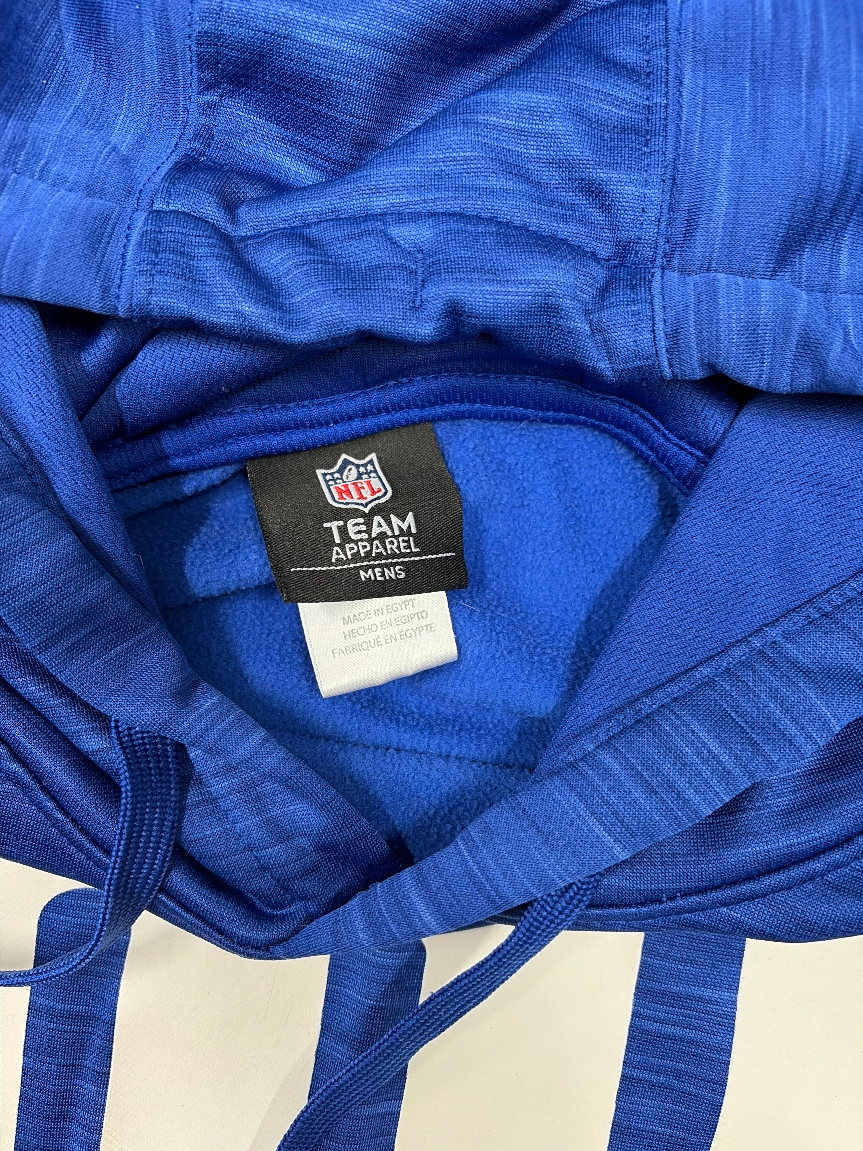 Outerstuff NFL Men's New York Giants "Streak" Performance Fleece Pullover Hoodie S