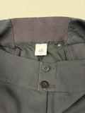 CAbi Black Straight Leg Trousers Size 8 Button Closure