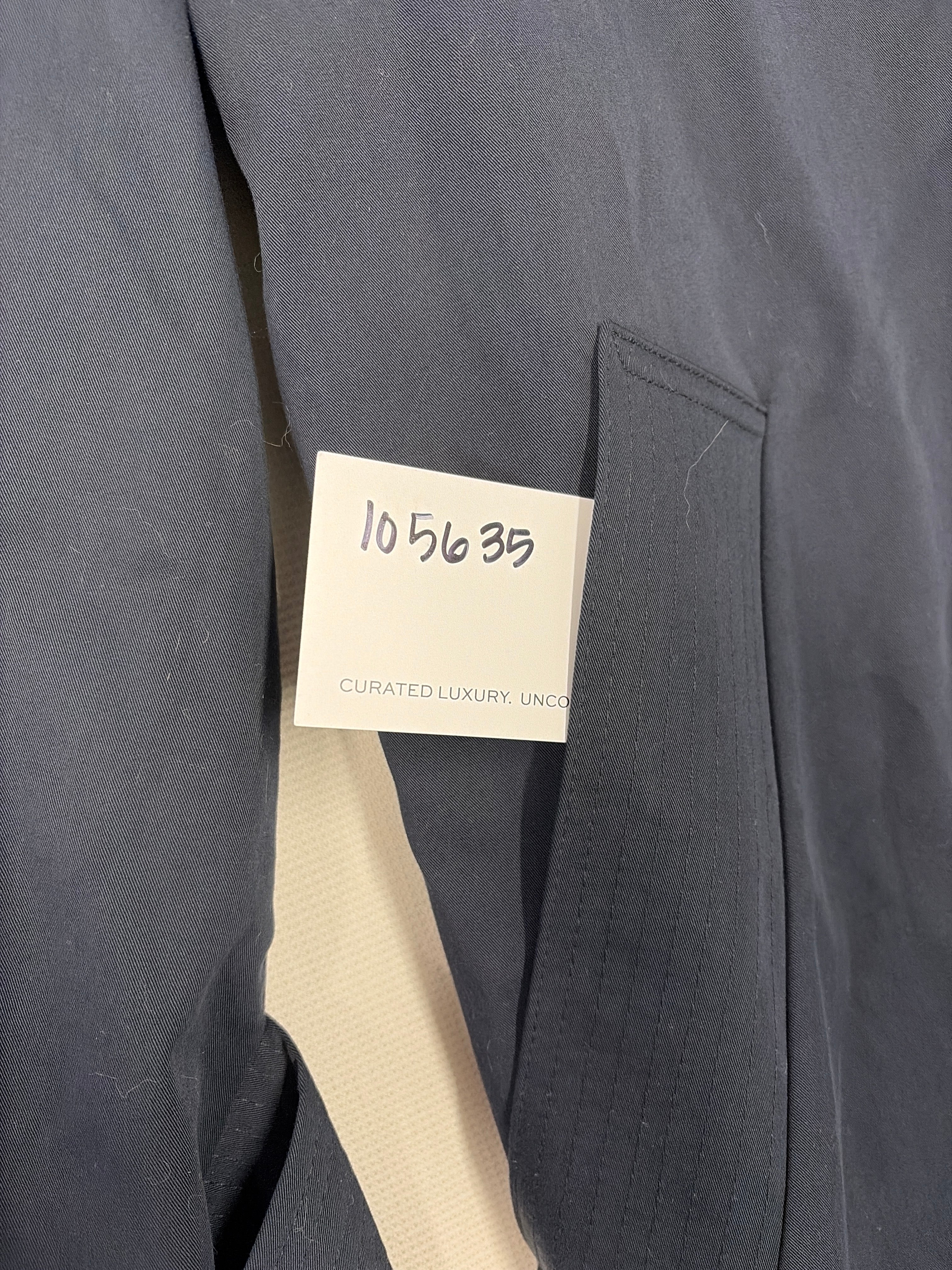 Raey Oversized Cotton-Blend Split-Back Trench Coat Size M New With Tags