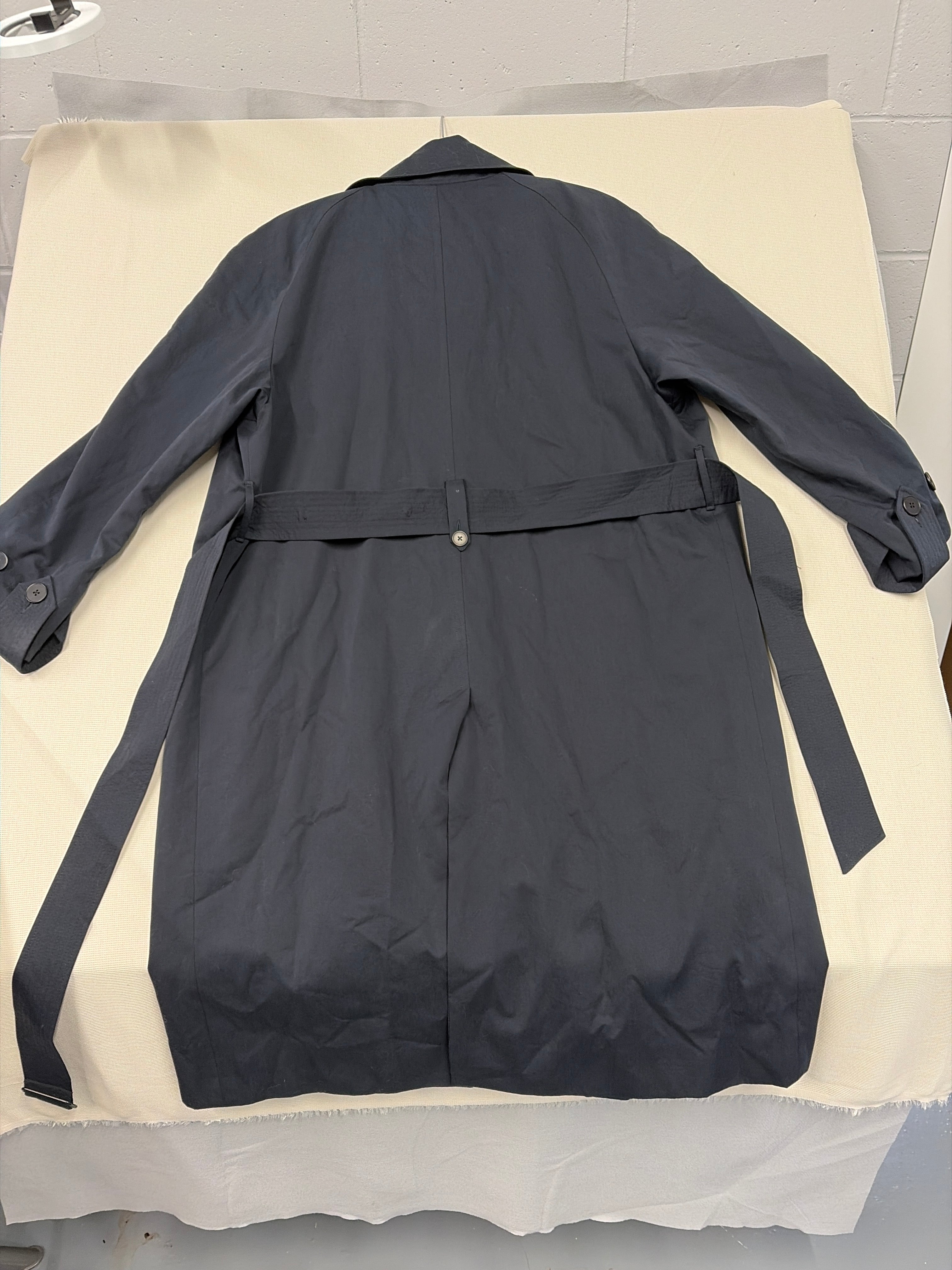 Raey Oversized Cotton-Blend Split-Back Trench Coat Size M New With Tags