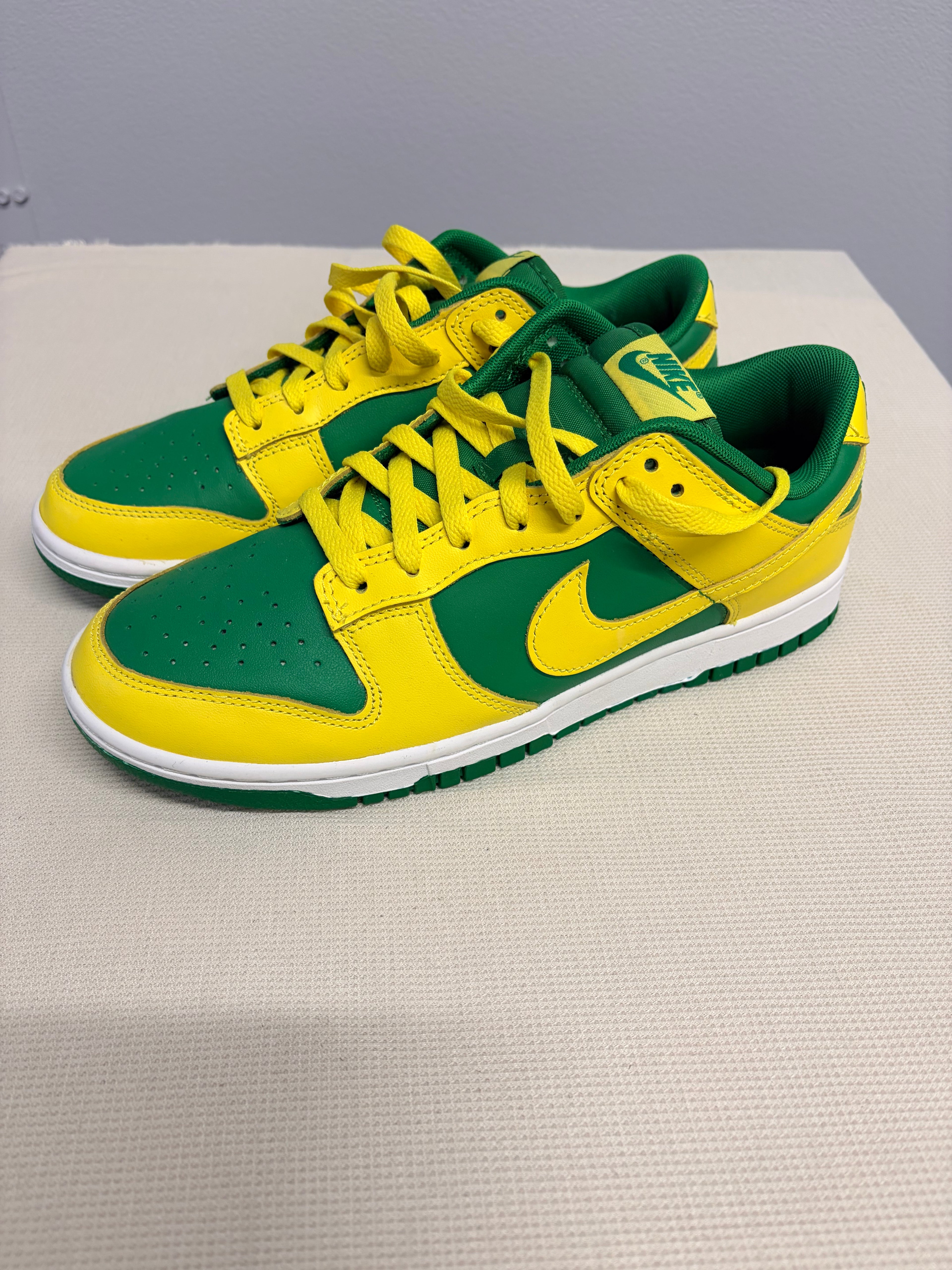 NIKE Dunk Low "Reverse Brazil" - Mens Size 8.5 - New