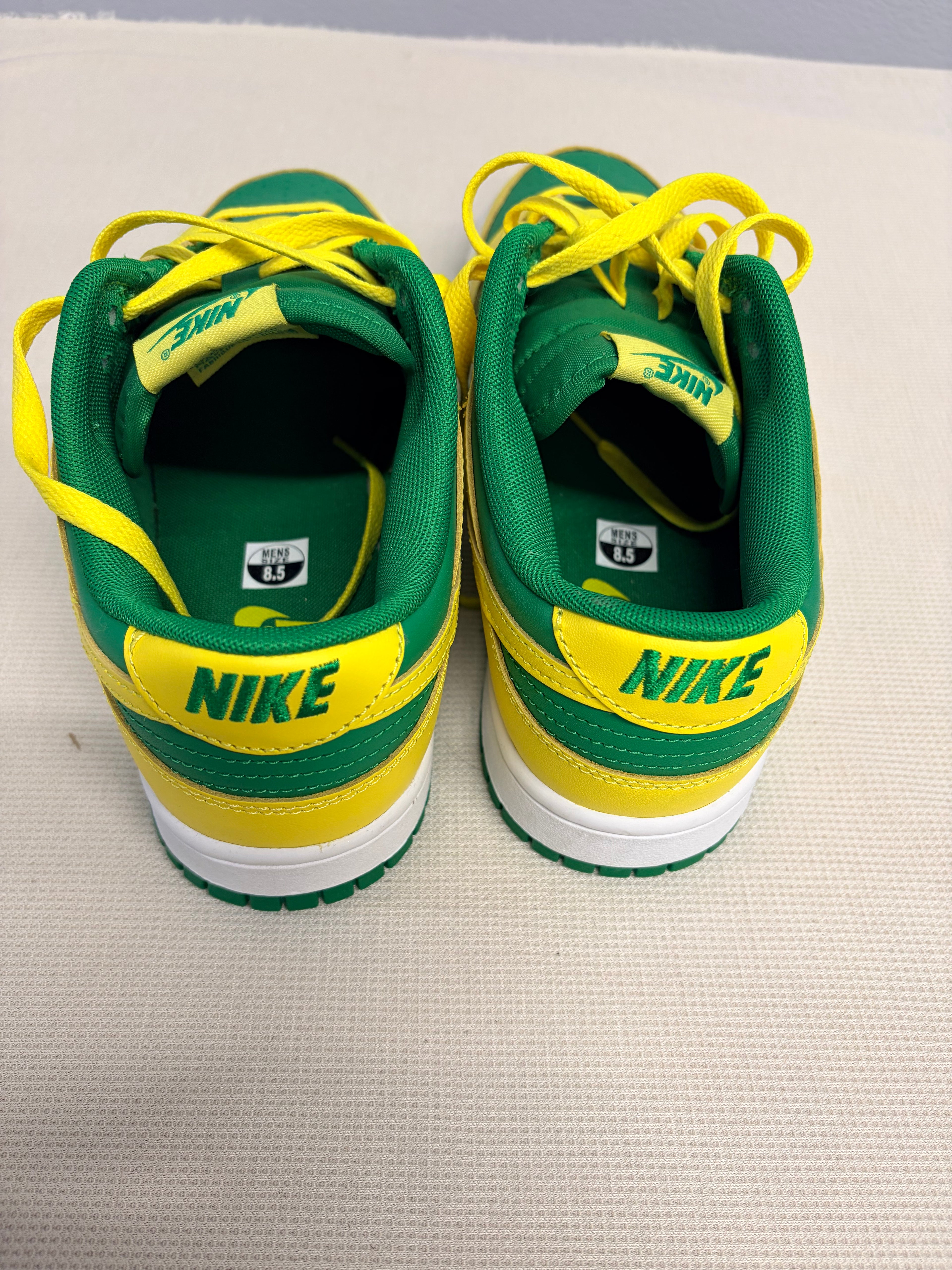 NIKE Dunk Low "Reverse Brazil" - Mens Size 8.5 - New