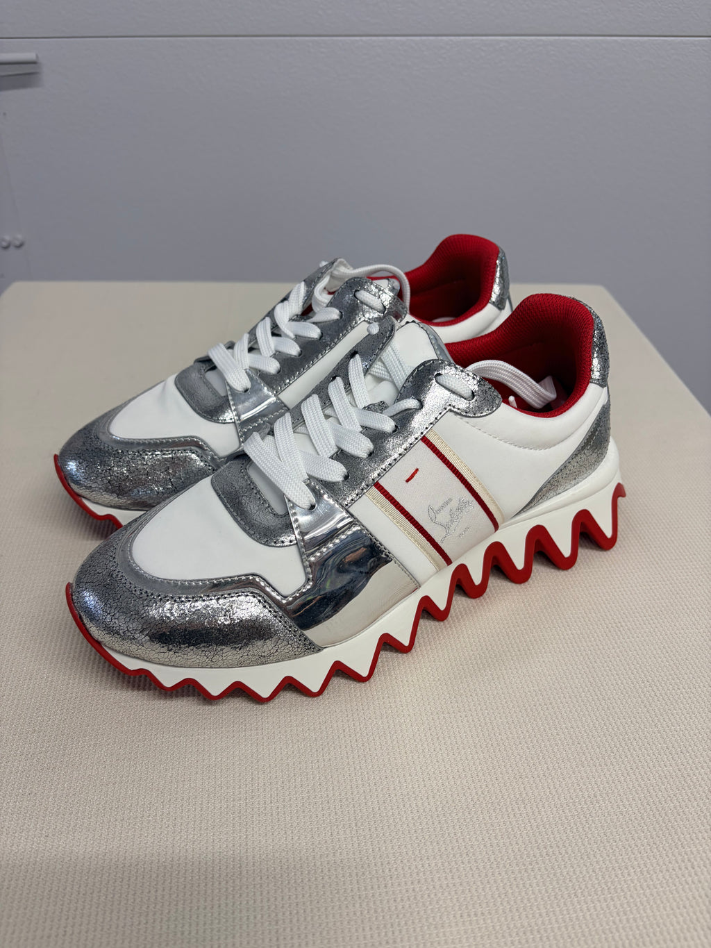 Christian Louboutin Nastroshark Low Top Sneaker - SIze 41 - New
