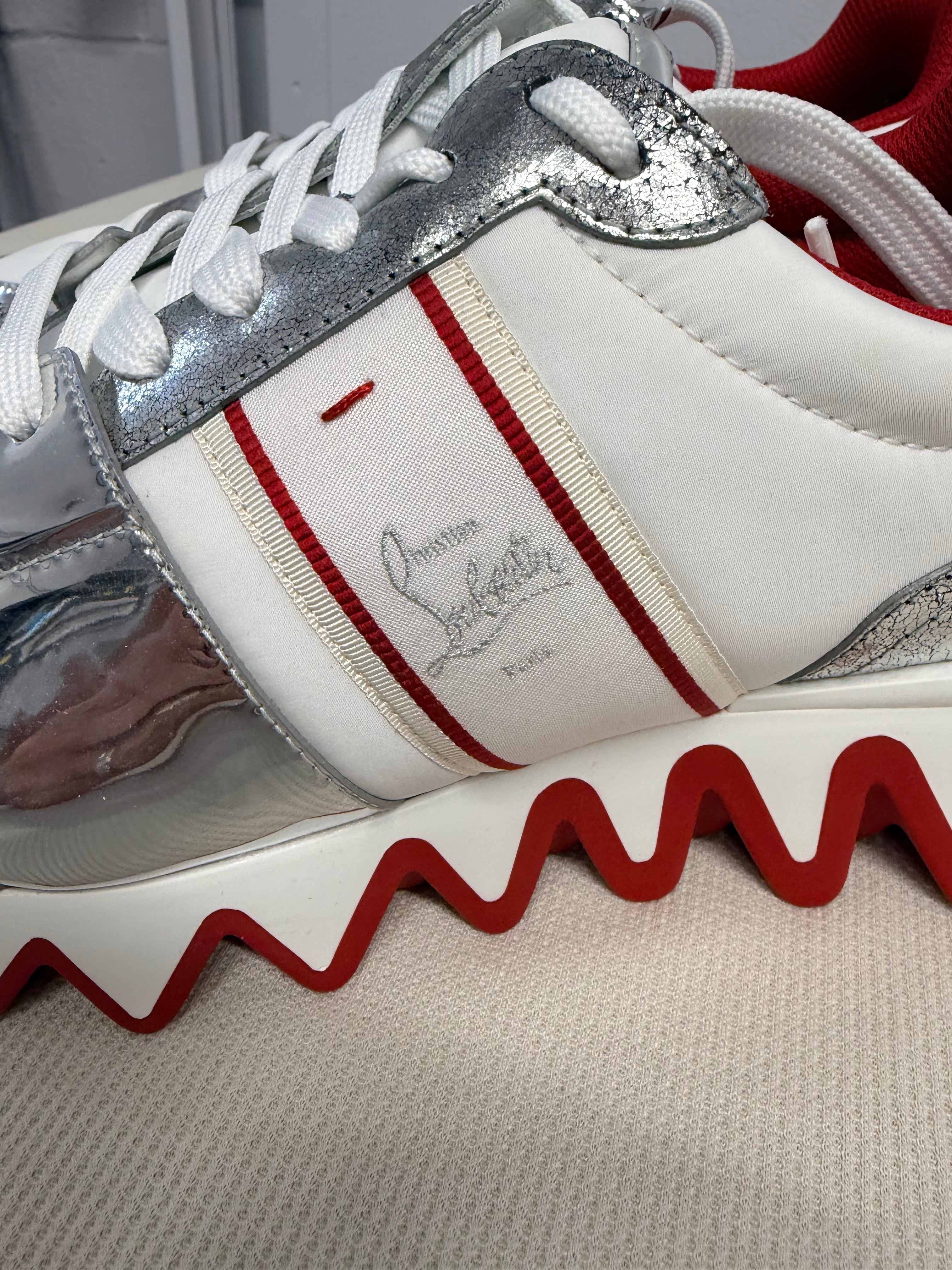 Christian Louboutin Nastroshark Low Top Sneaker - SIze 41 - New