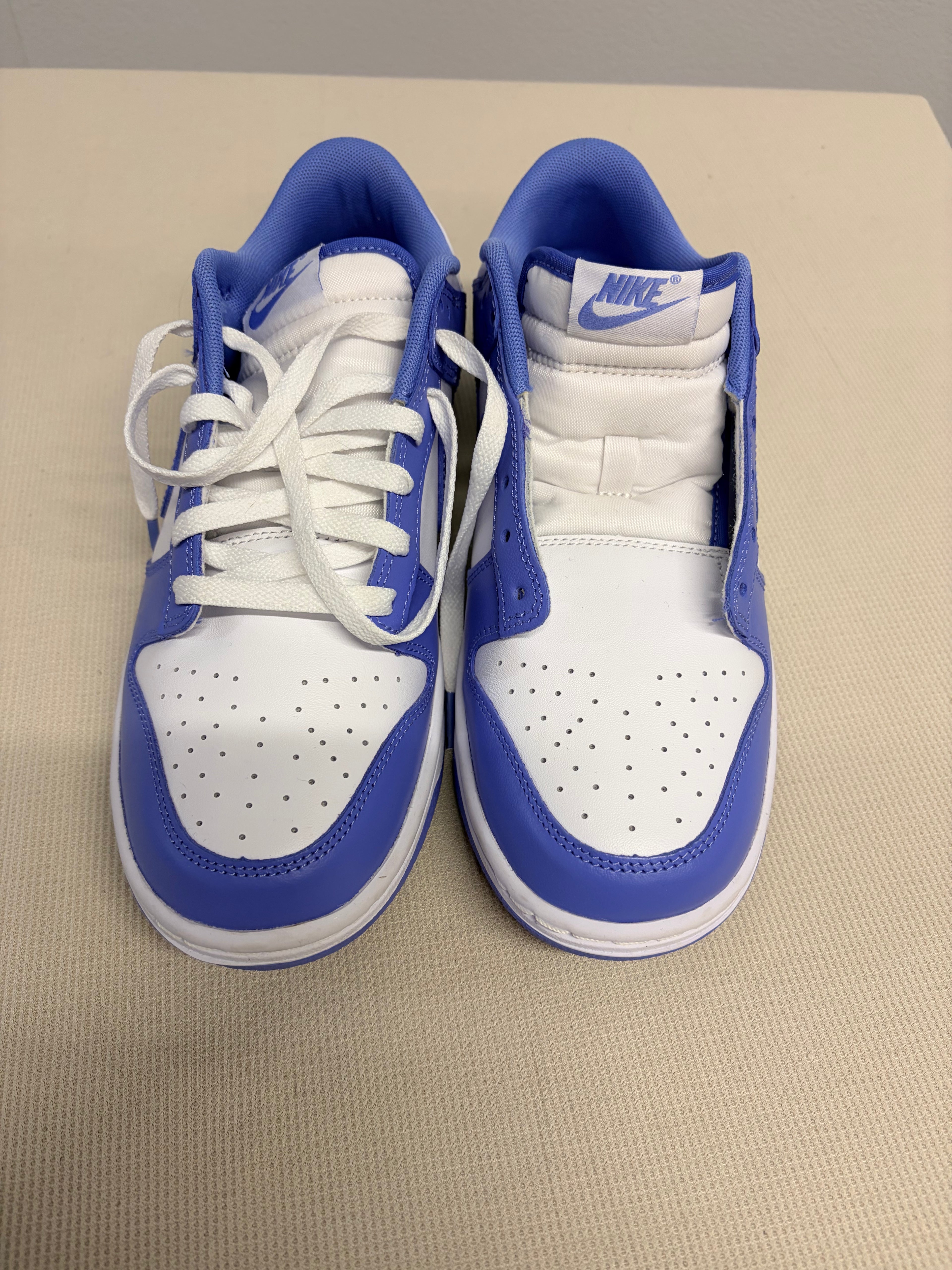 Nike Womens Dunk Low Periwinkle Blue White Sneakers - Size W 8.5