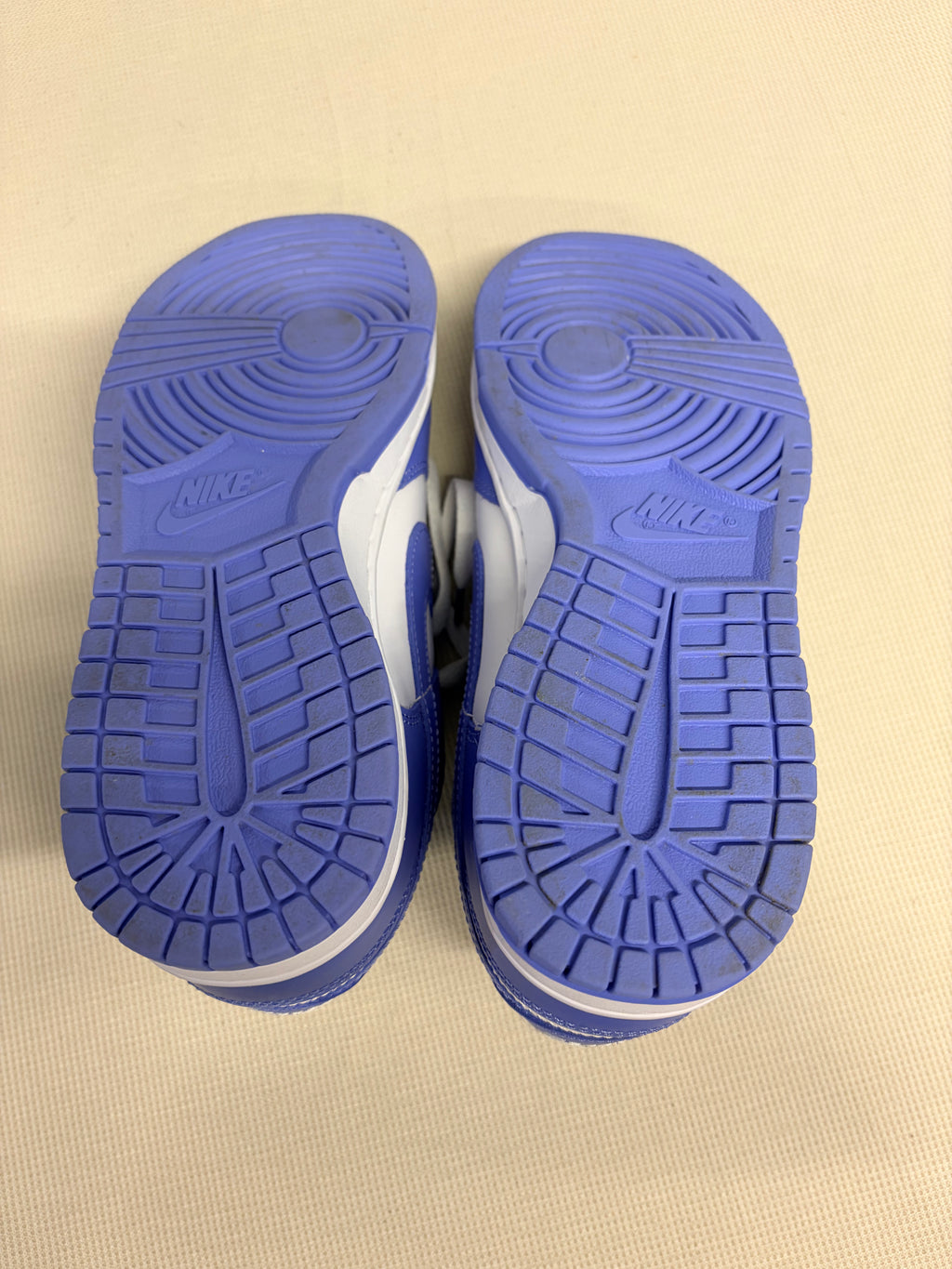 Nike Womens Dunk Low Periwinkle Blue White Sneakers - Size W 8.5