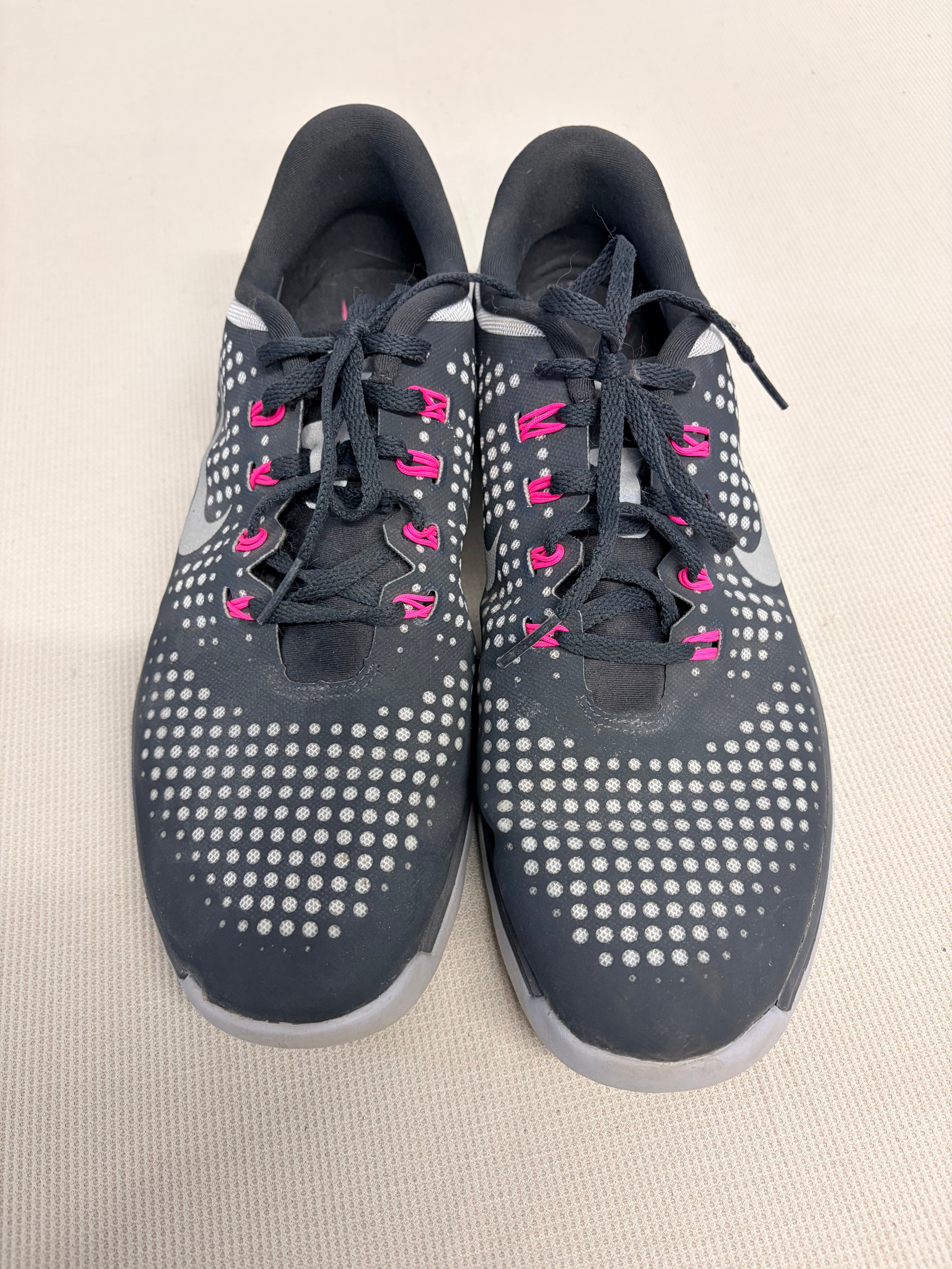 Nike Lunar Control Lunarlon Gray Soft Spike Golf Cleats Womens US 10