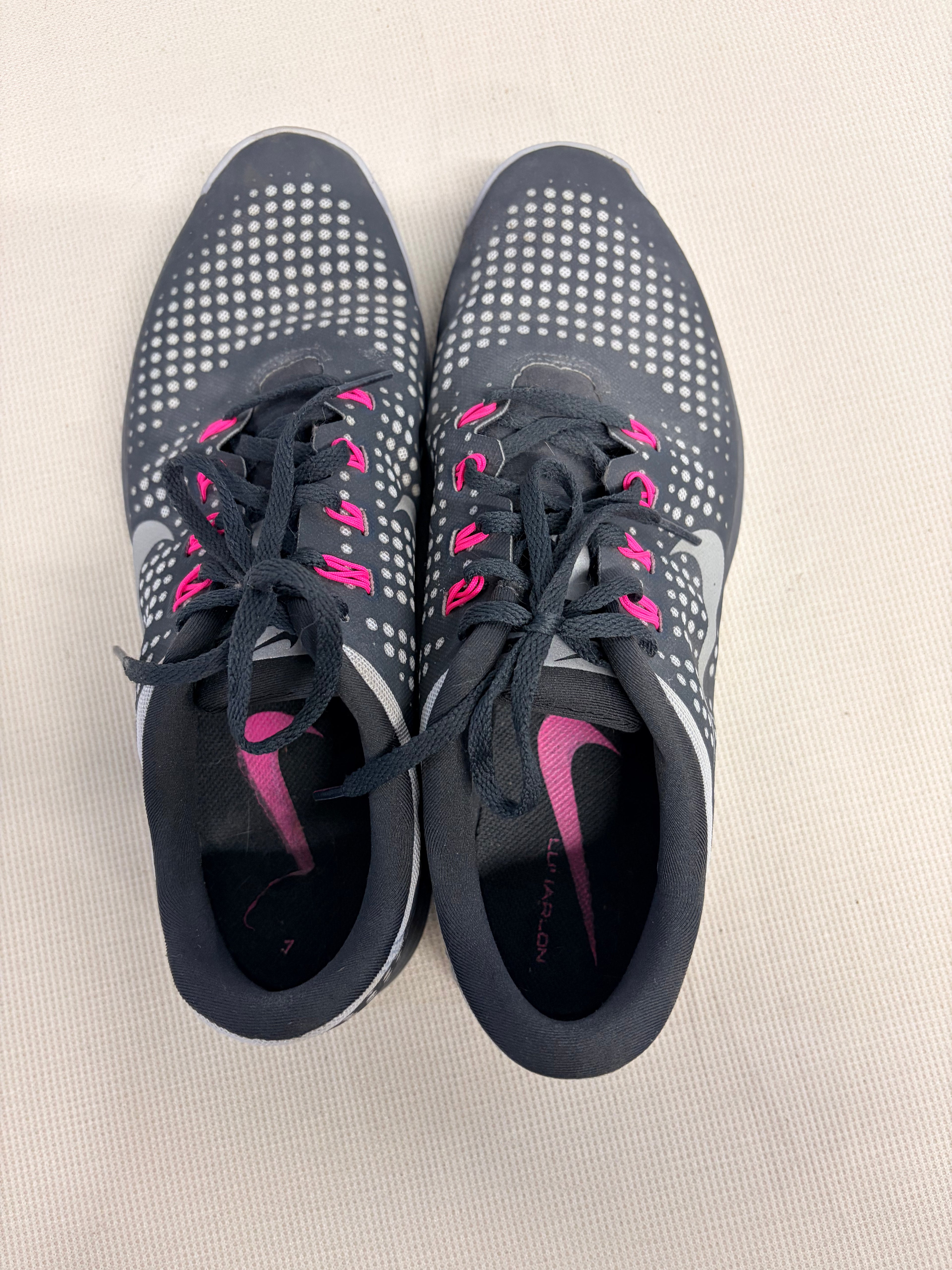 Nike Lunar Control Lunarlon Gray Soft Spike Golf Cleats Womens US 10