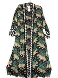 Printfresh Leopard Robe Kimono - Size Small - New