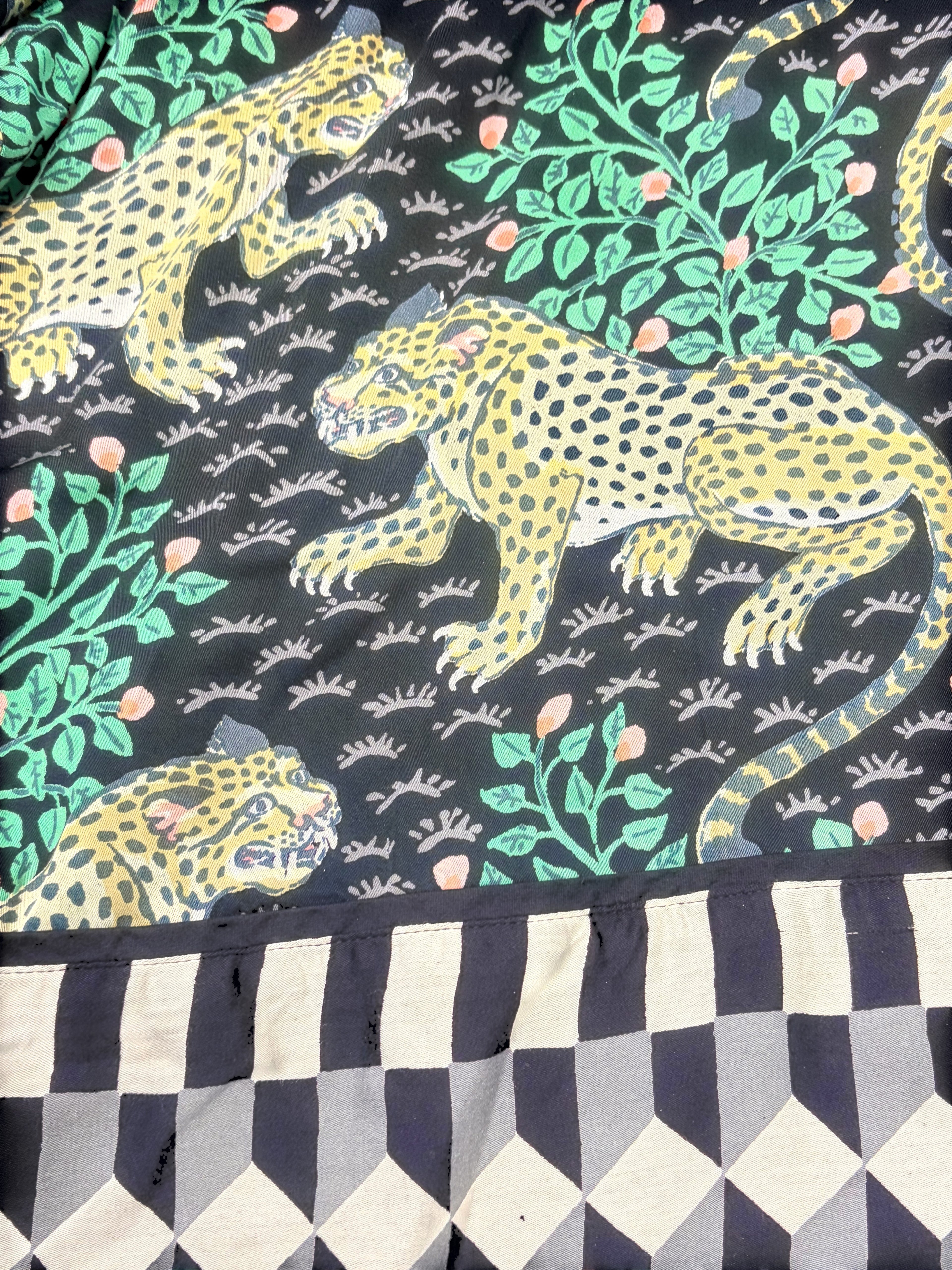 Printfresh Leopard Robe Kimono - Size Small - New