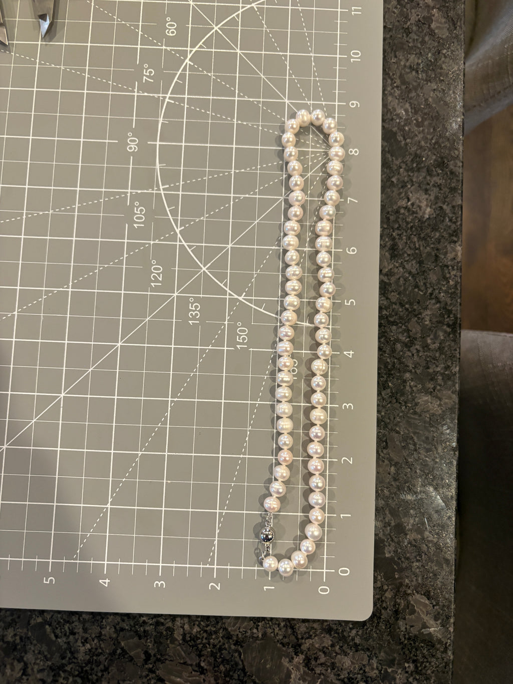 Genuine Pearl Necklace and Stretch Bracelet Set - NWOT - Retail $500