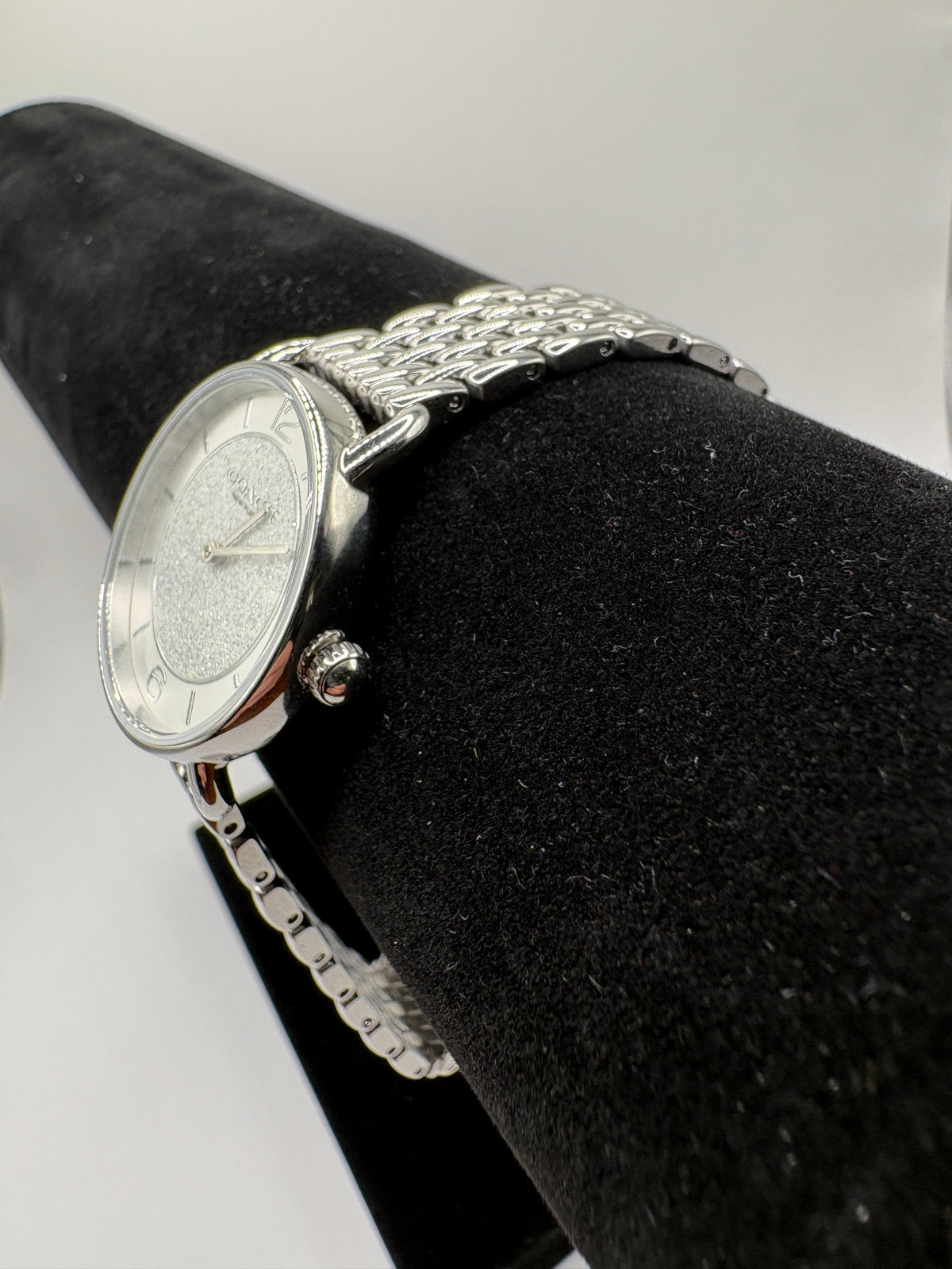 COACH Women's Silver Elliot Stainless Steel Watch 28mm