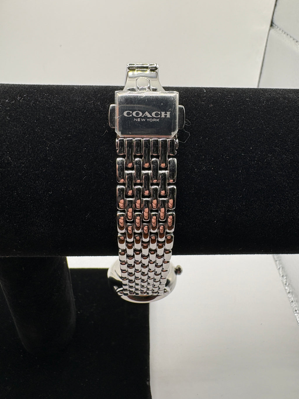 COACH Women's Silver Elliot Stainless Steel Watch 28mm