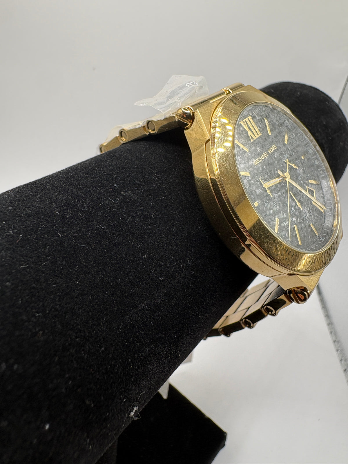 Michael Kors Men's Billie Chronograph Gold-Tone Stainless Steel Watch, 44mm