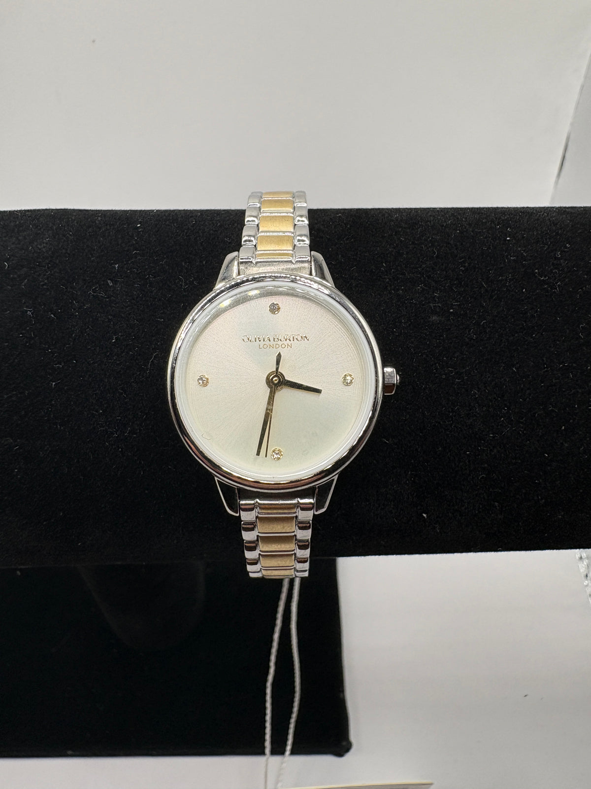 Olivia Burton Women's Mini Classic Two-Tone Stainless Steel Bracelet Watch, 23mm