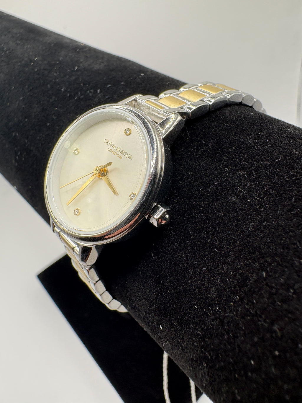 Olivia Burton Women's Mini Classic Two-Tone Stainless Steel Bracelet Watch, 23mm