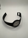 Casio Quartz Black Resin White Dial Watch Water Resist (parts only)