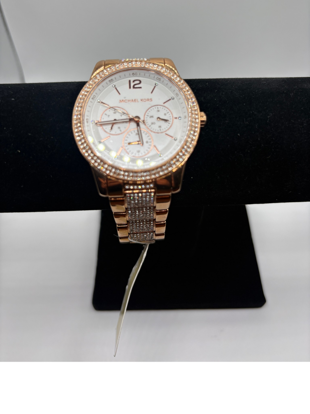 Michael Kors Women's Tibby Multifunction Rose Gold-Tone Stainless Steel Bracelet Strap Watch 40mm