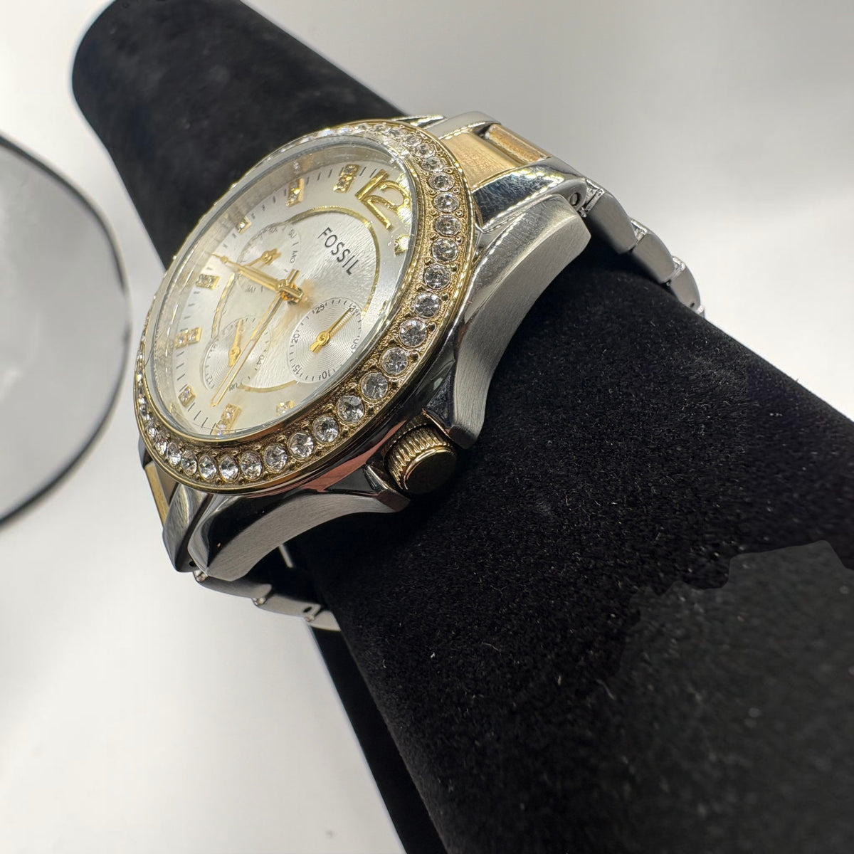 Fossil Riley ES3204 Women's Stainless Steel Analog Dial Quartz Wrist Watch