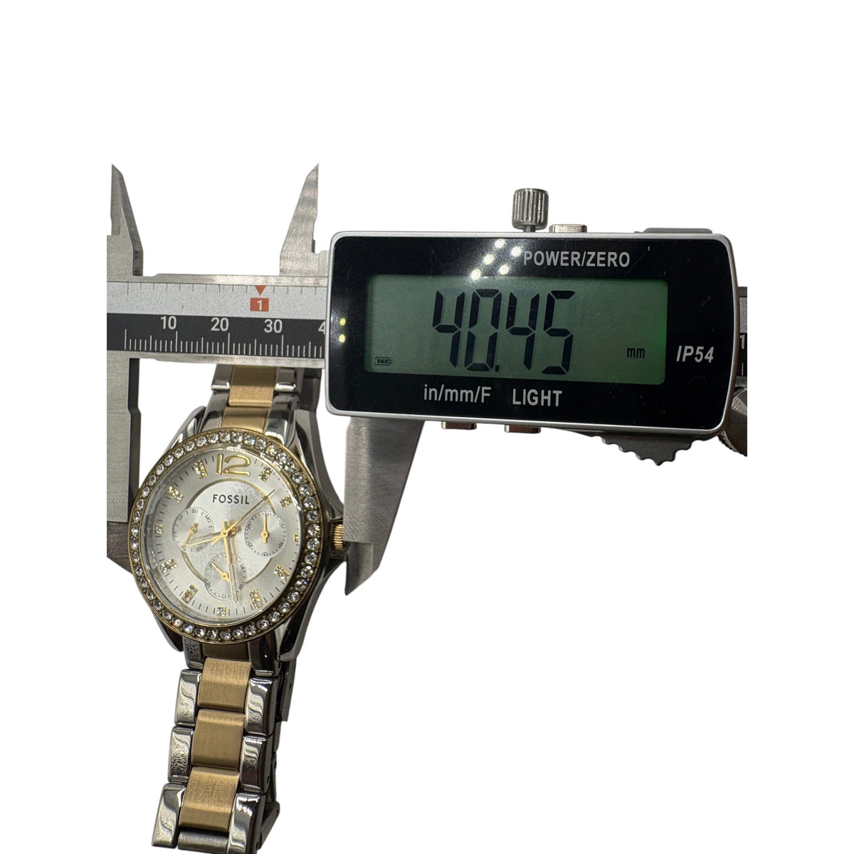 Fossil Riley ES3204 Women's Stainless Steel Analog Dial Quartz Wrist Watch