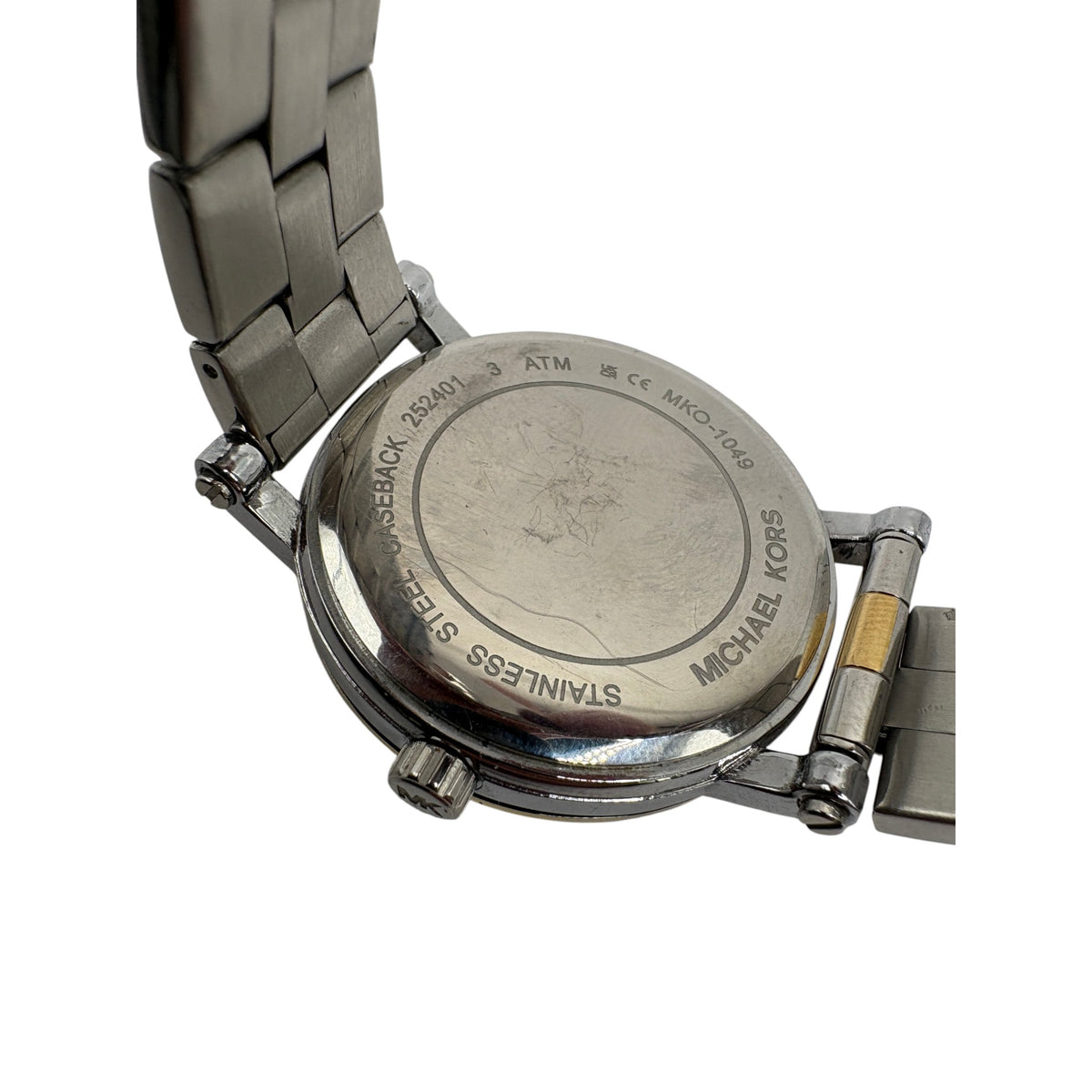 Michael Kors Women's Corey Three-Hand Two-Tone Stainless Steel Watch 38mm